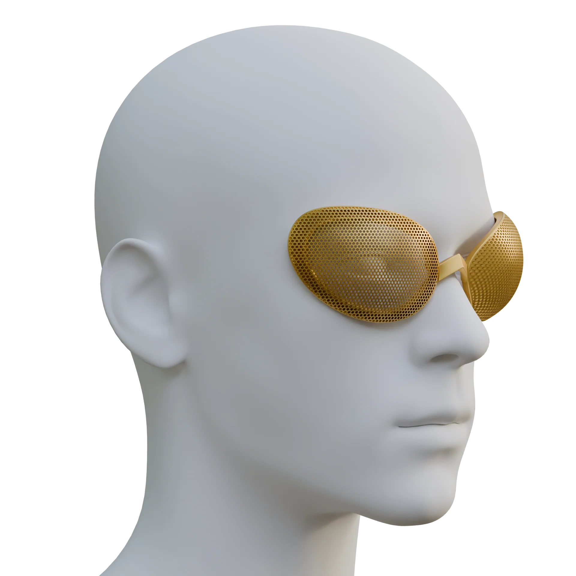 Bulletproof Goggles 3D Printable Model - Image 3