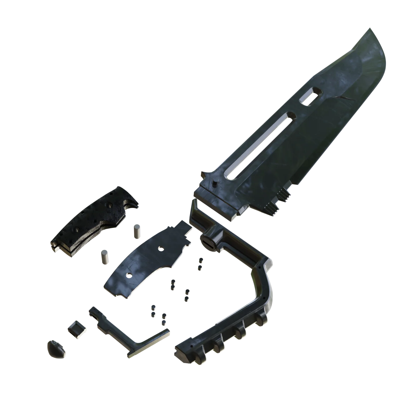 Call of Duty Bowie Knife 3D File - Image 8