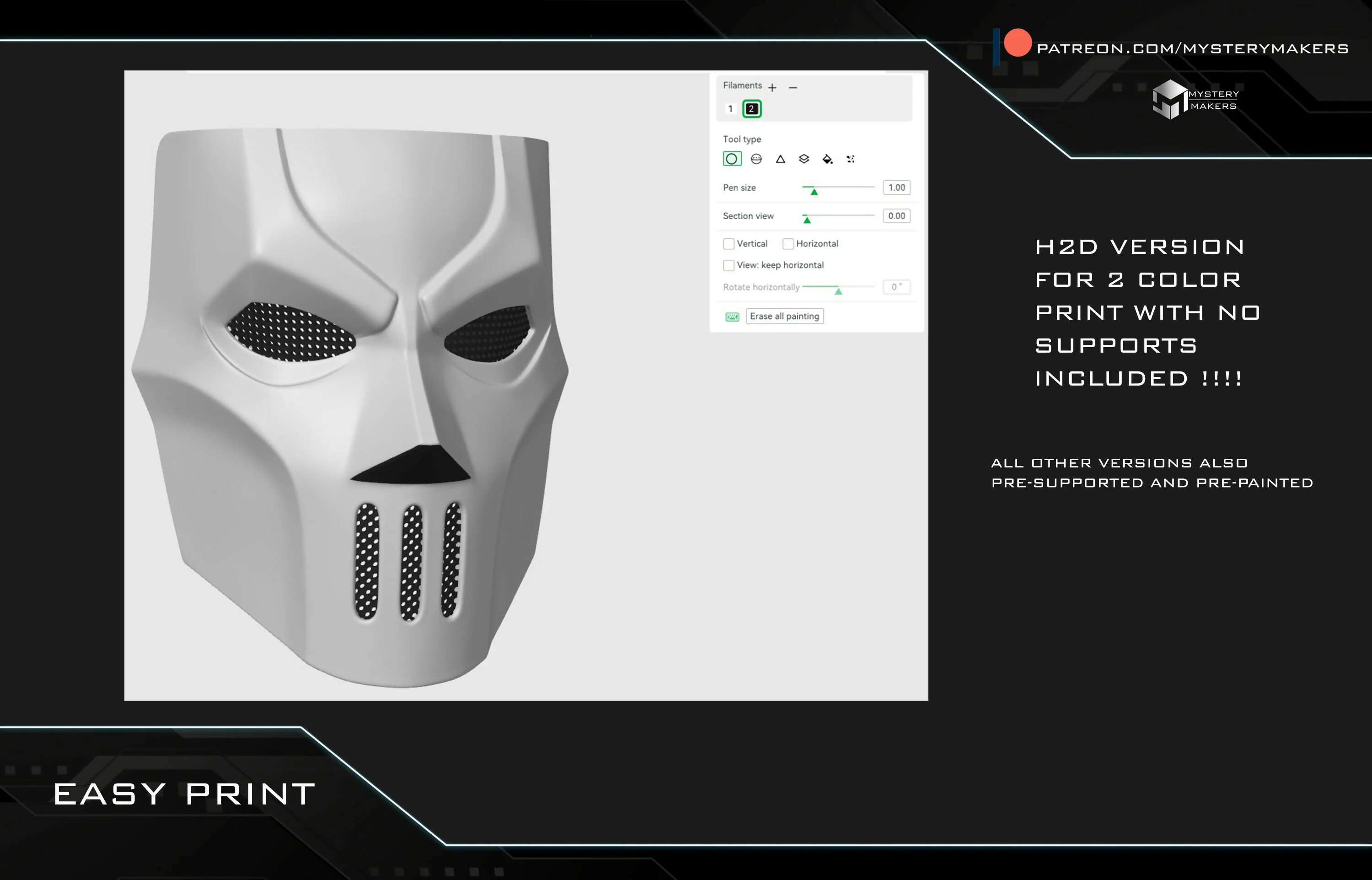 Casey Jones mask Fortnite - Image 3