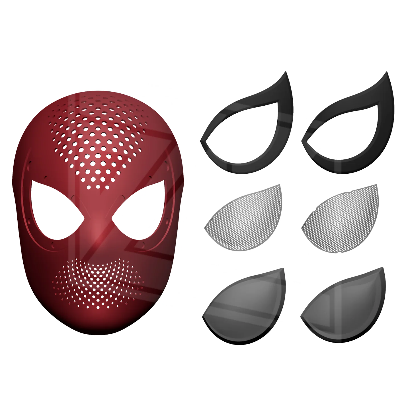 Classic A Faceshell 3D Model - Image 2