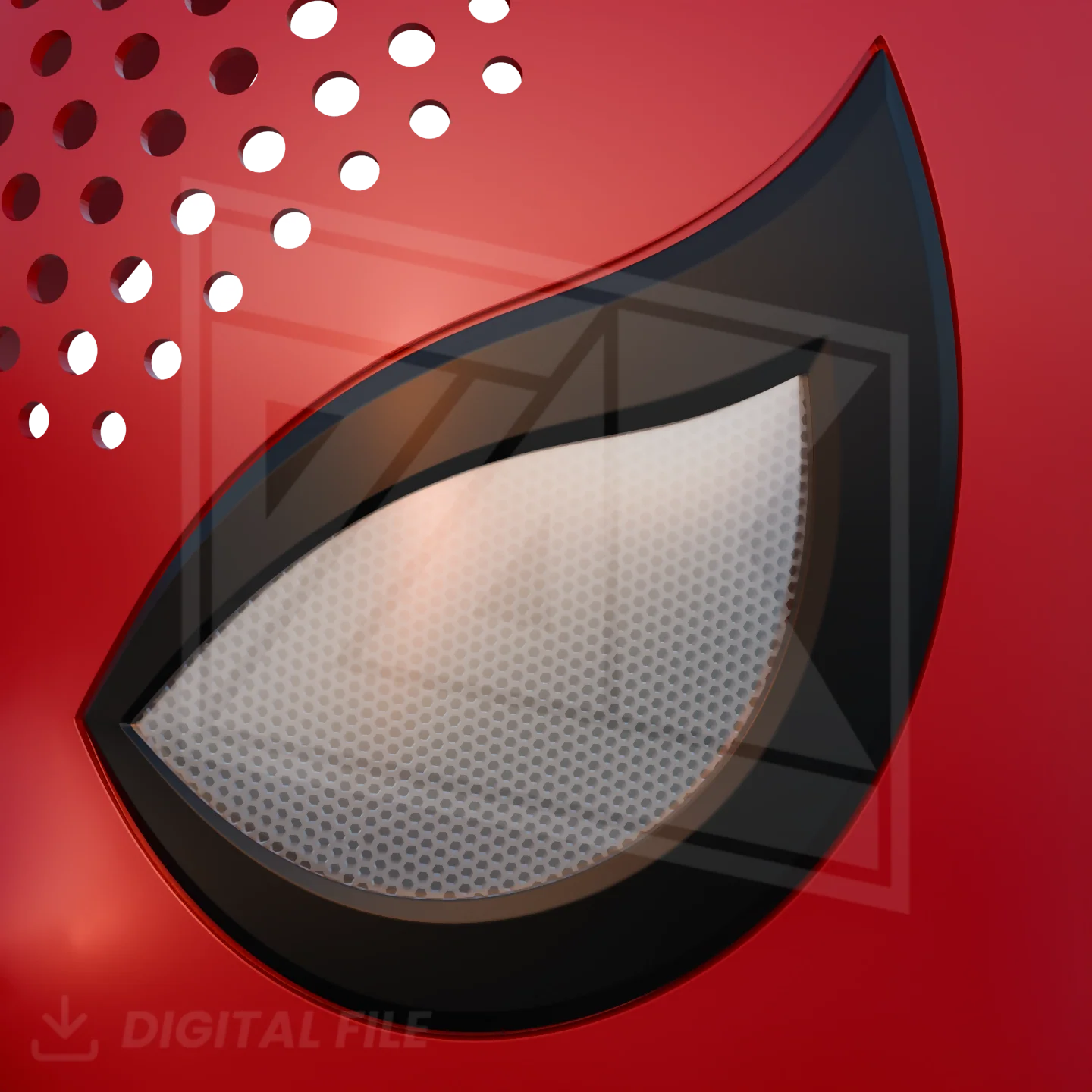 Classic A Faceshell 3D Model - Image 6