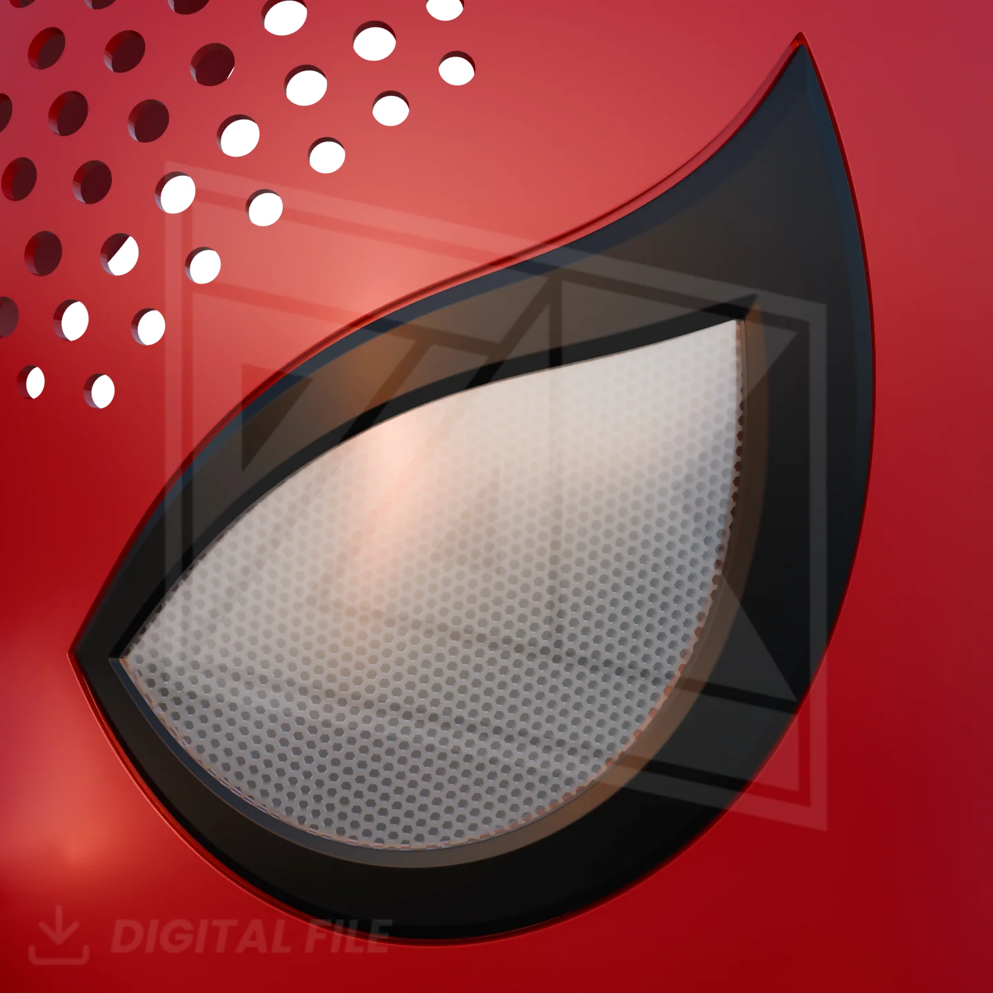 Classic A Faceshell 3D Model - Image 7