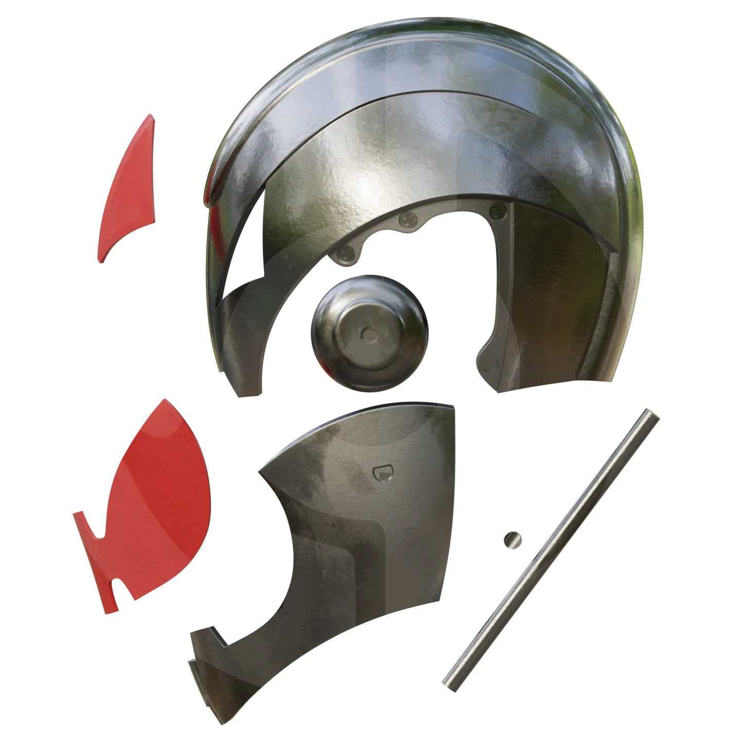 Classic Rogue Robot Helmet File - Image 2