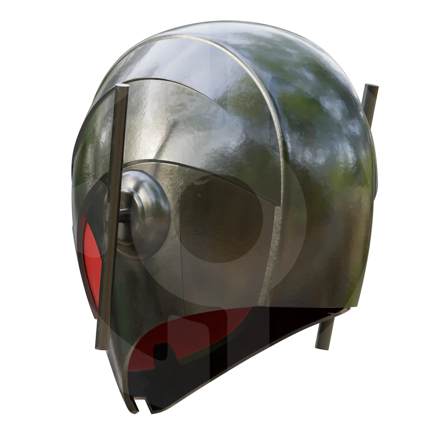Classic Rogue Robot Helmet File - Image 5