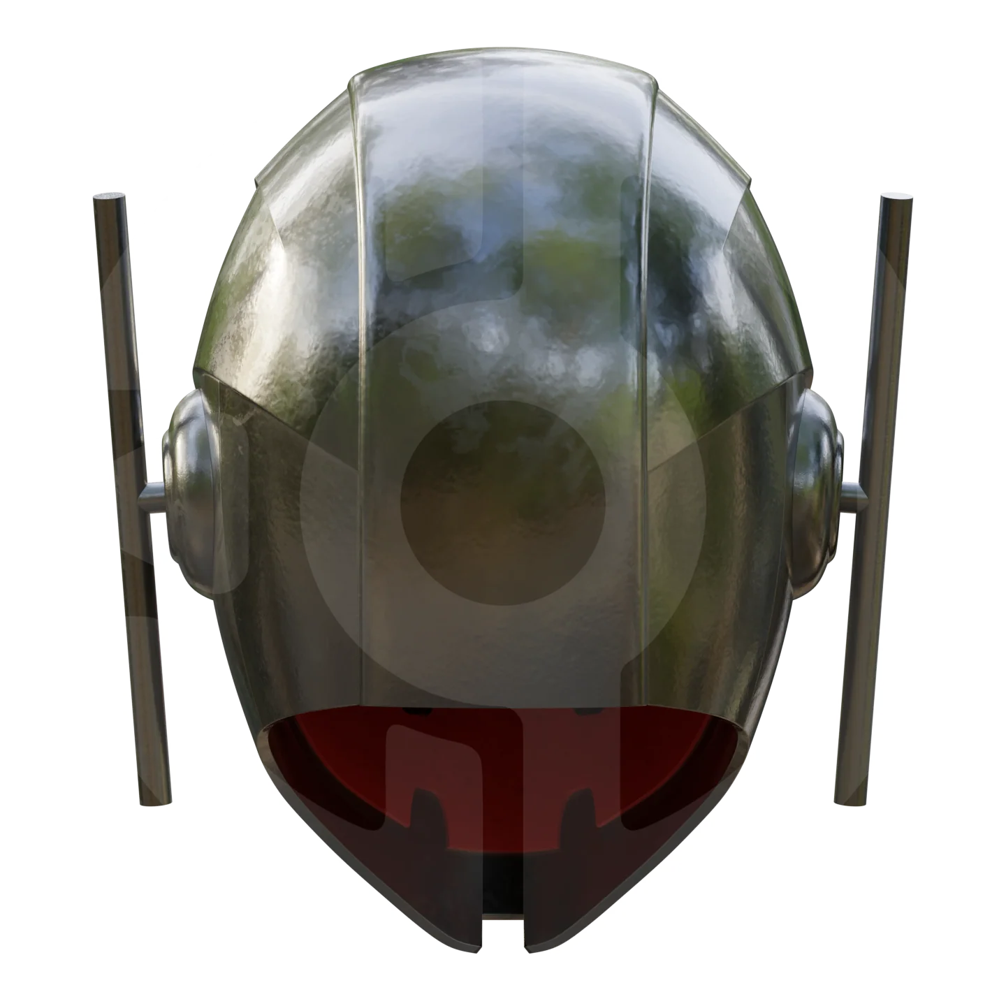 Classic Rogue Robot Helmet File - Image 6