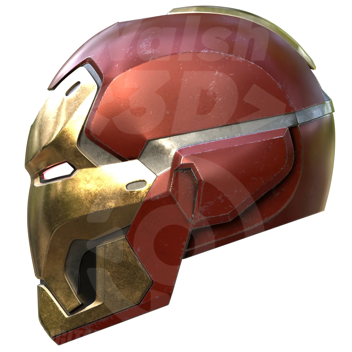Concept Mark 42 Helmet 3D Print Model - Image 10