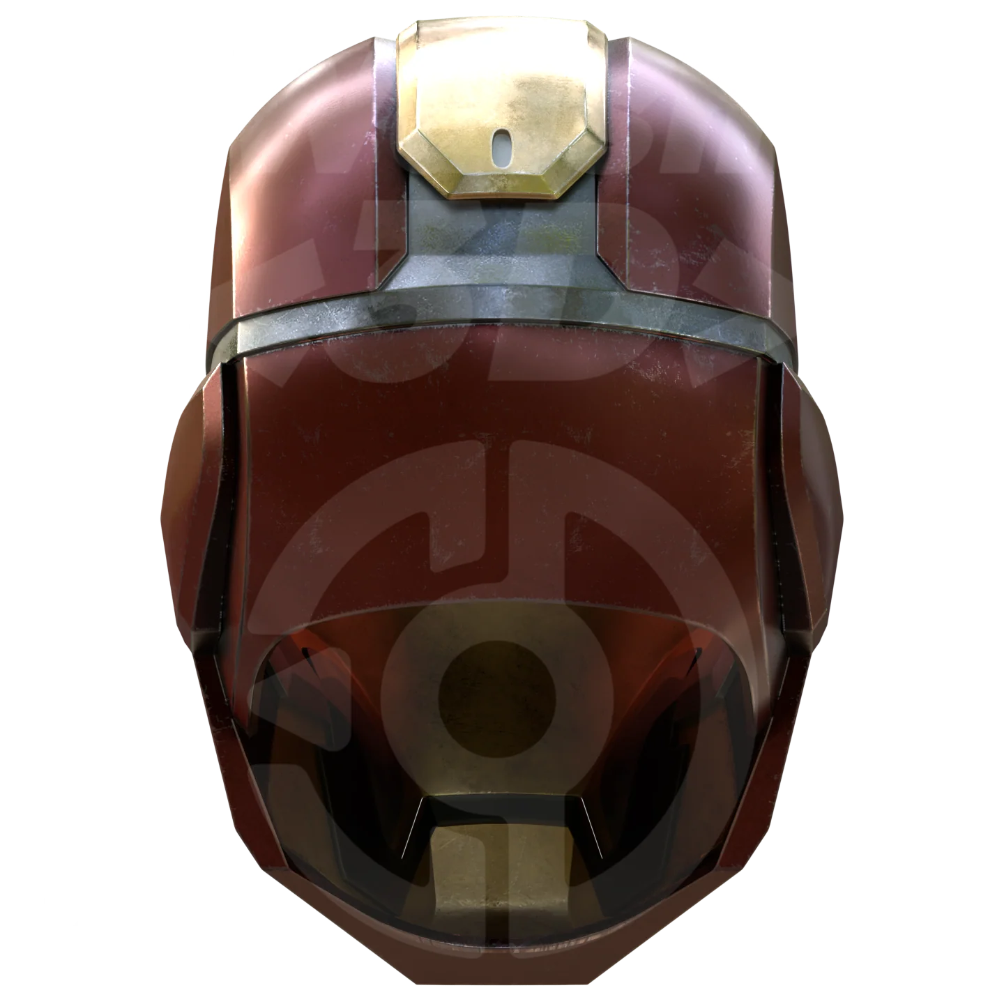 Concept Mark 42 Helmet 3D Print Model - Image 12
