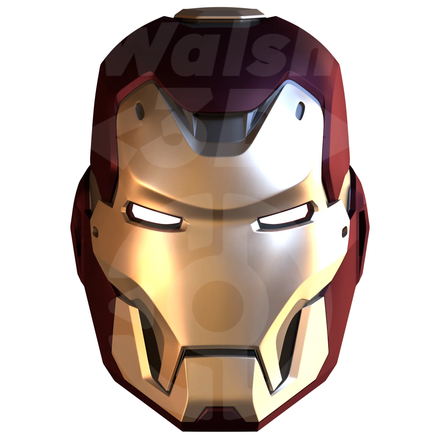 Concept Mark 42 Helmet 3D Print Model - Image 13