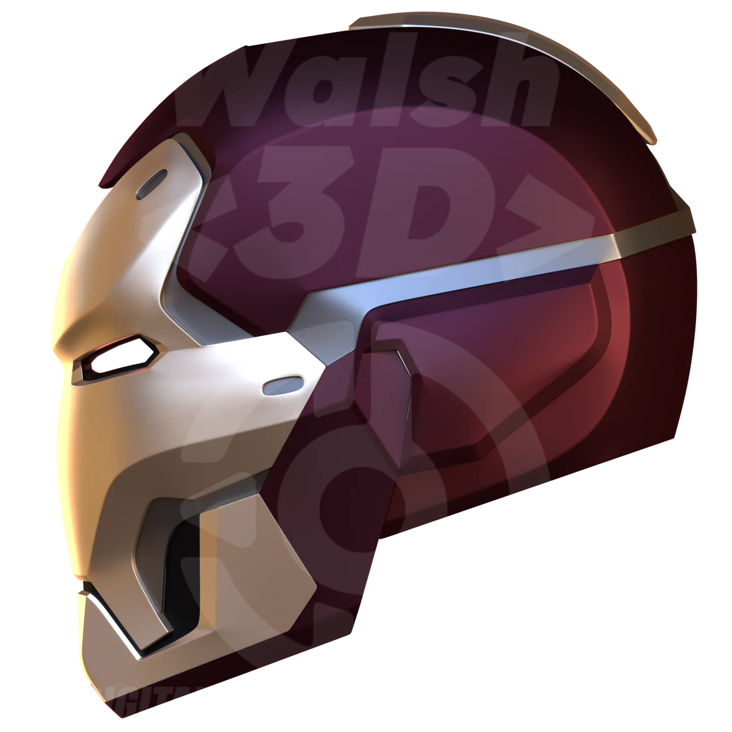 Concept Mark 42 Helmet 3D Print Model - Image 15