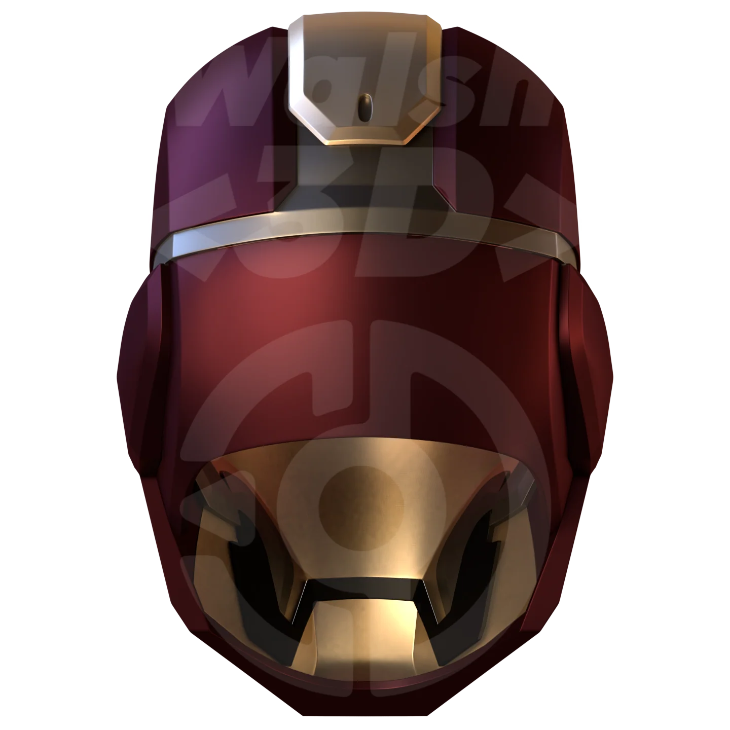 Concept Mark 42 Helmet 3D Print Model - Image 17