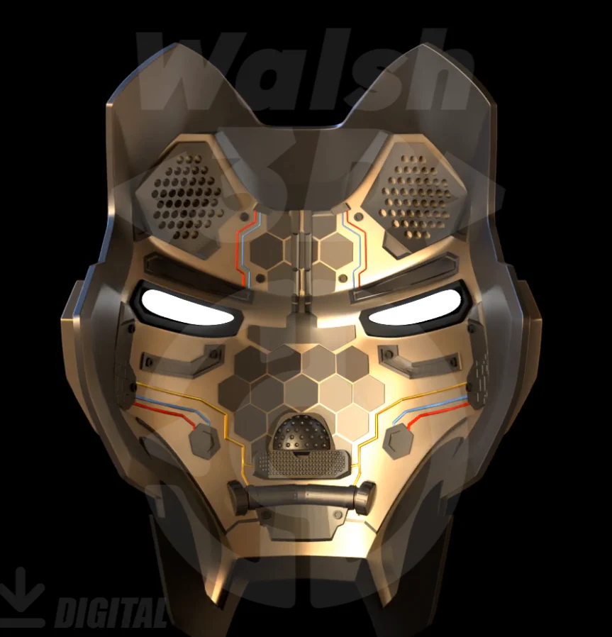 Concept Mark 42 Helmet 3D Print Model - Image 3