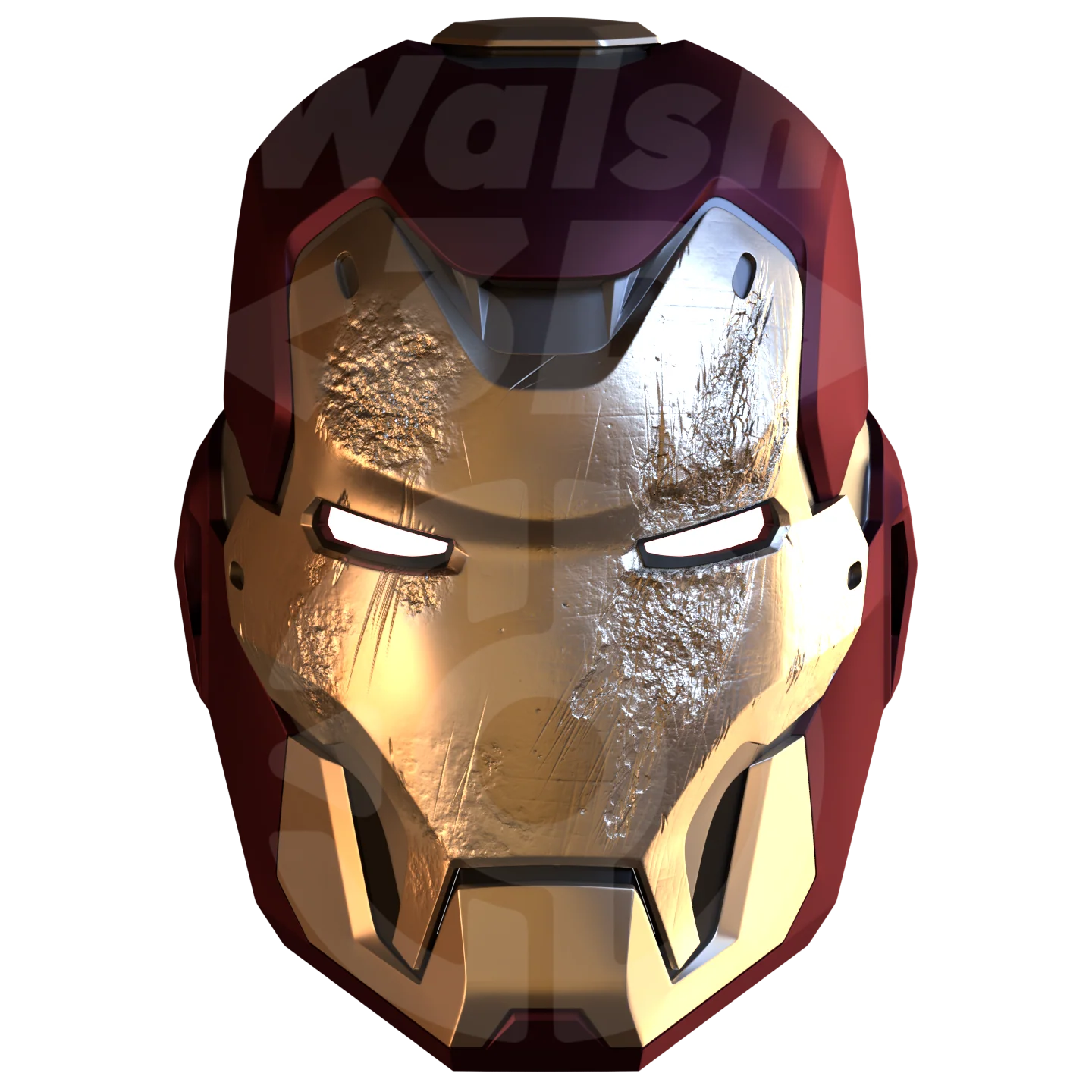 Concept Mark 42 Helmet 3D Print Model - Image 4