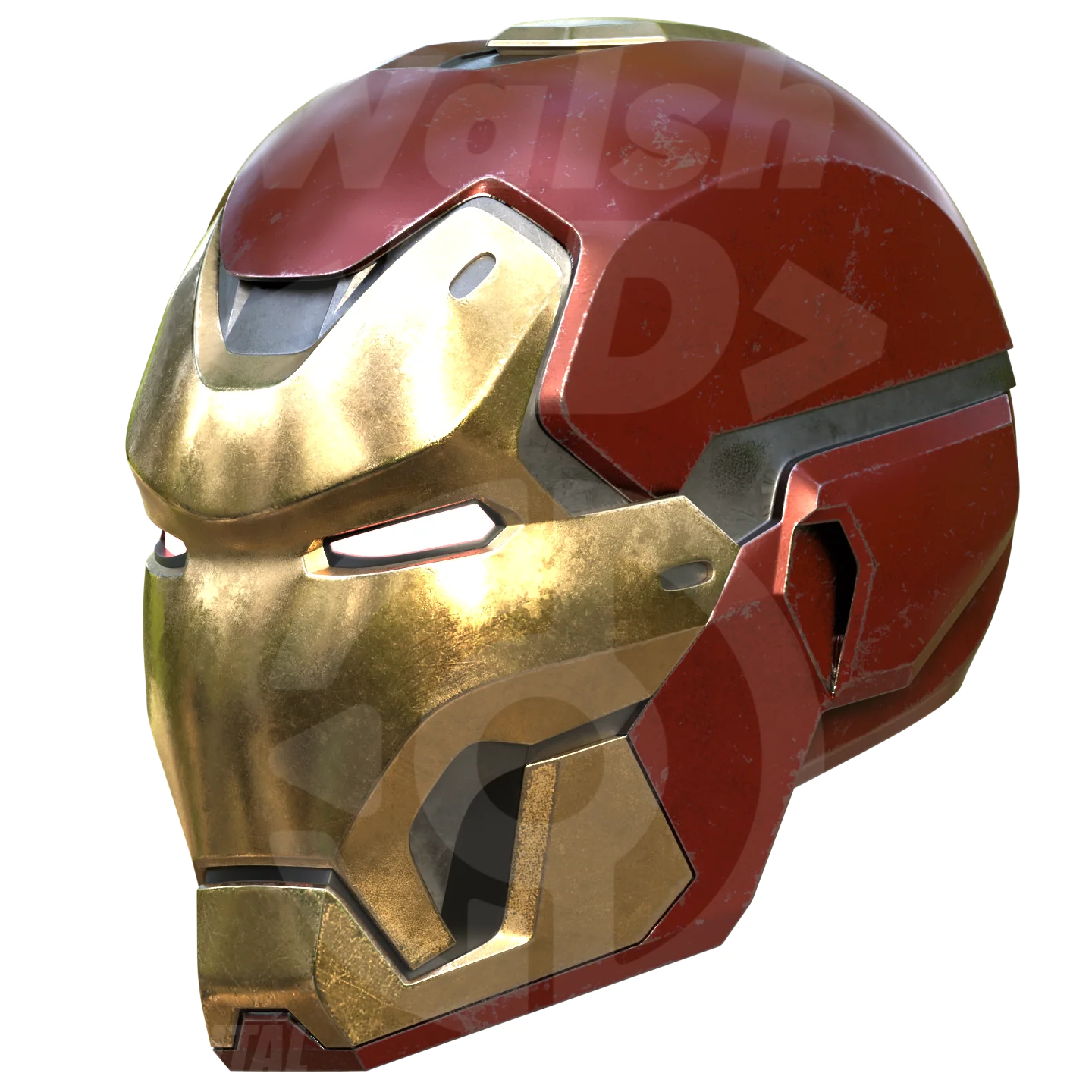 Concept Mark 42 Helmet 3D Print Model - Image 9