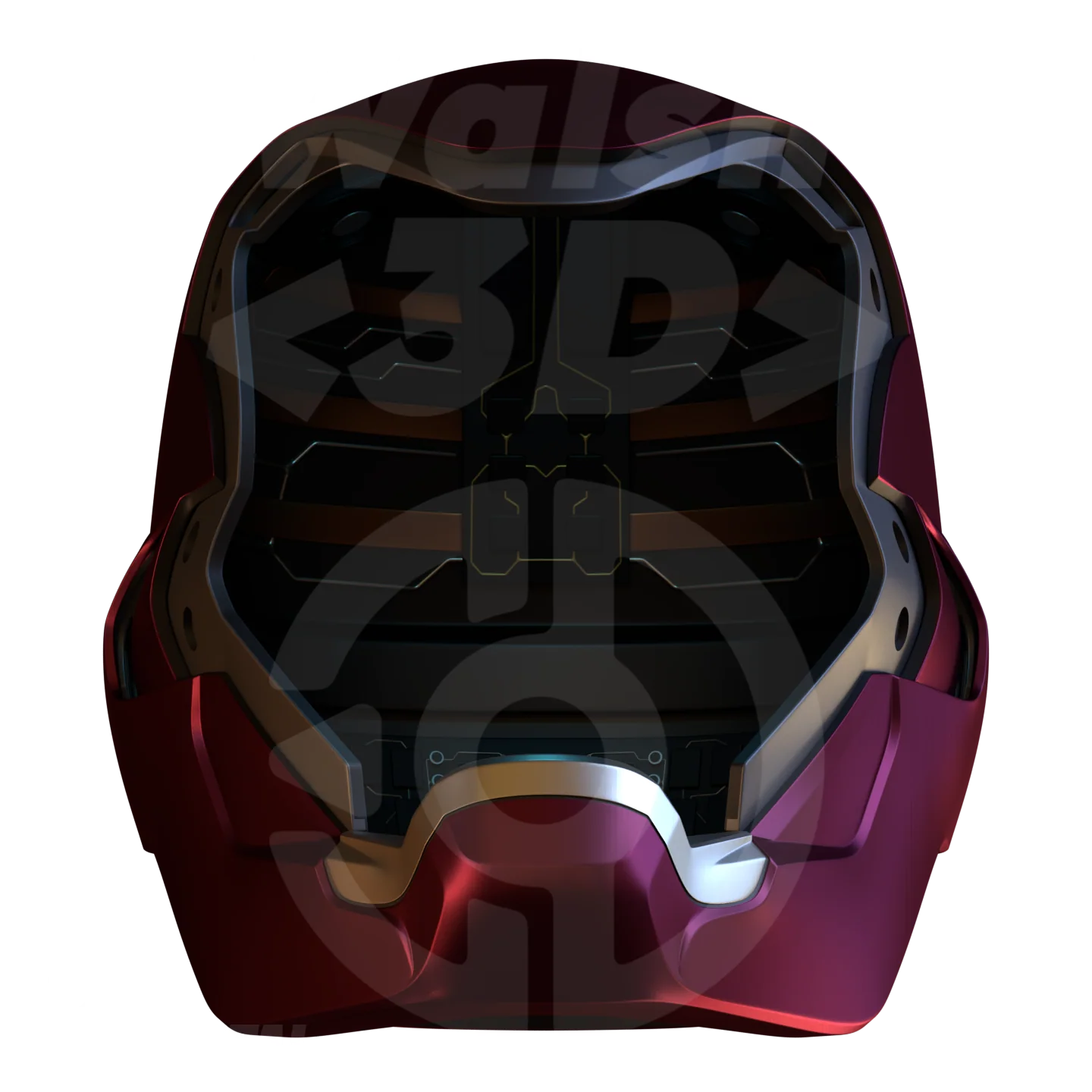 Concept Mark 50 Helmet 3D Print Model - Image 14