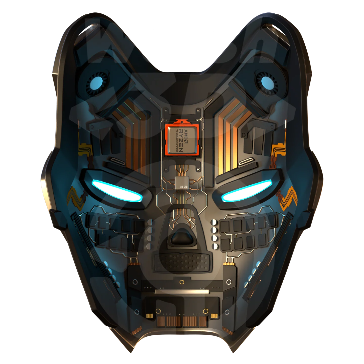Concept Mark 50 Helmet 3D Print Model - Image 2
