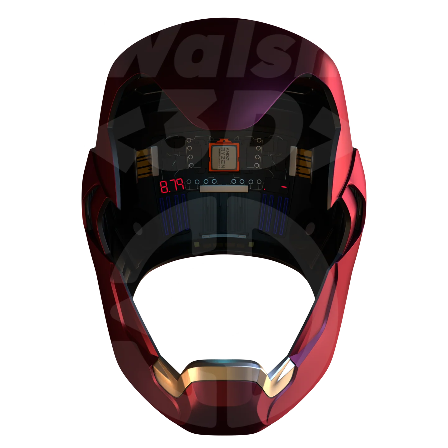 Concept Mark 50 Helmet 3D Print Model - Image 3