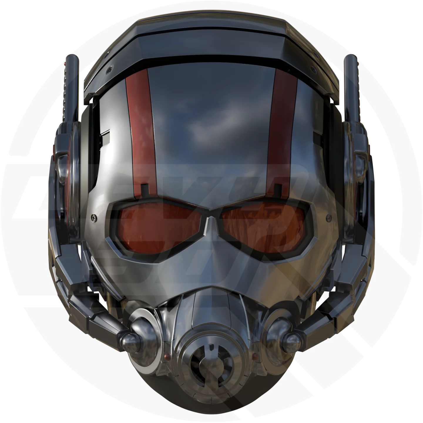 Ant mk1 helmet motorized 3D Model