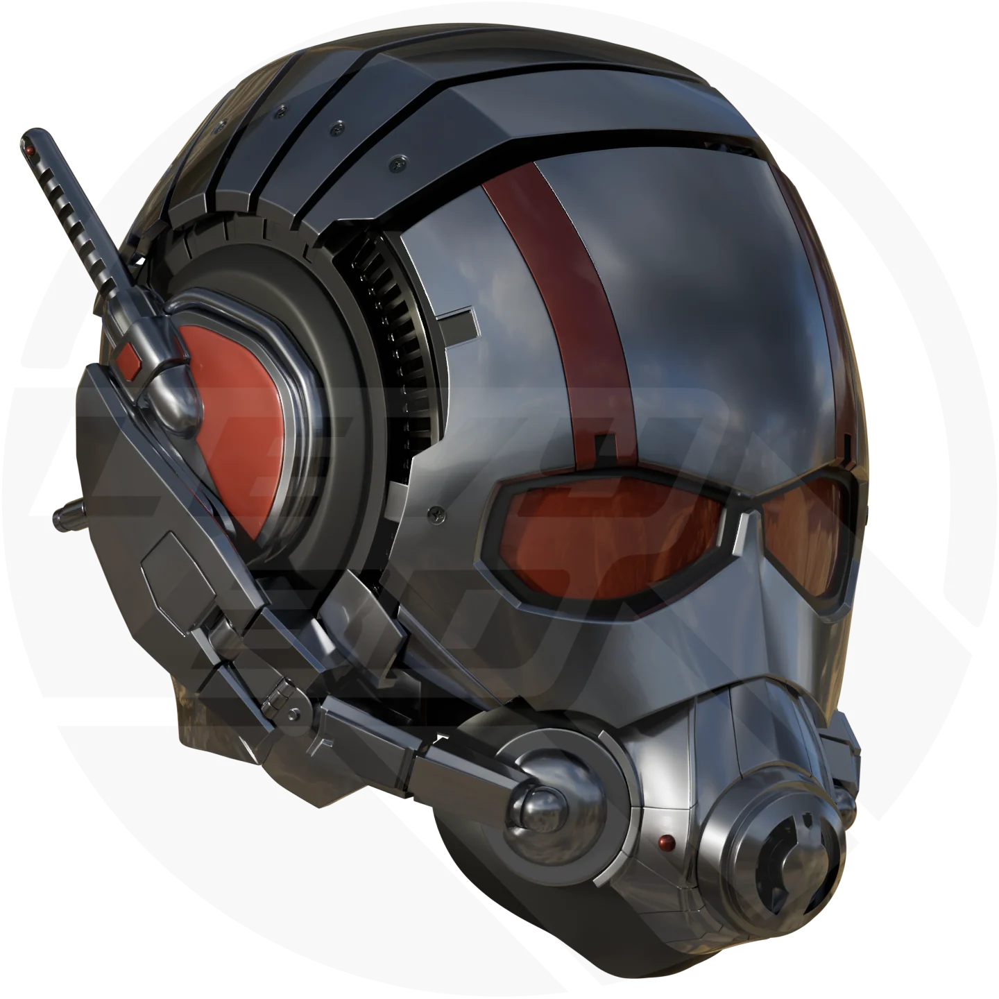 Ant mk1 helmet motorized 3D Model - Image 3