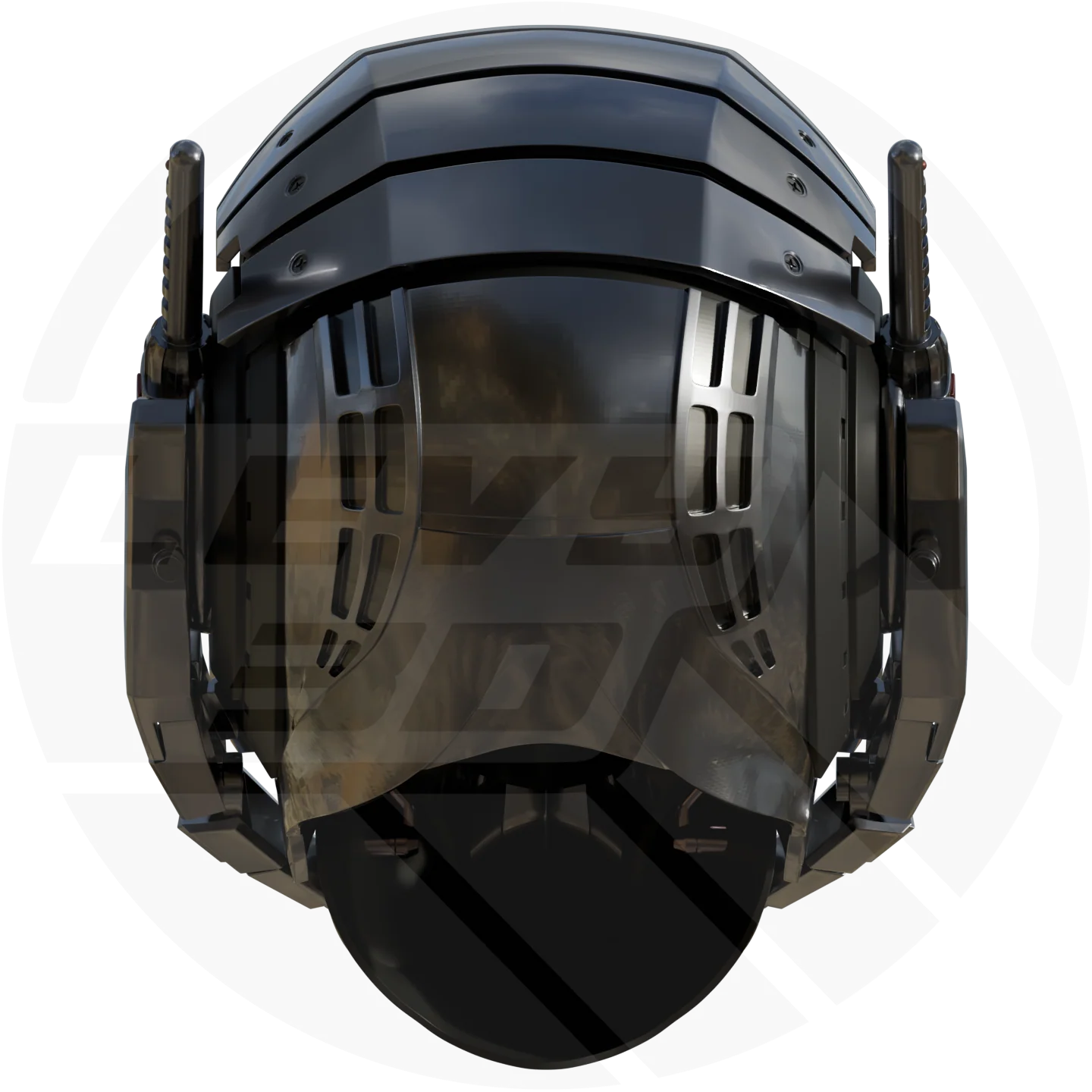 Ant mk1 helmet motorized 3D Model - Image 8