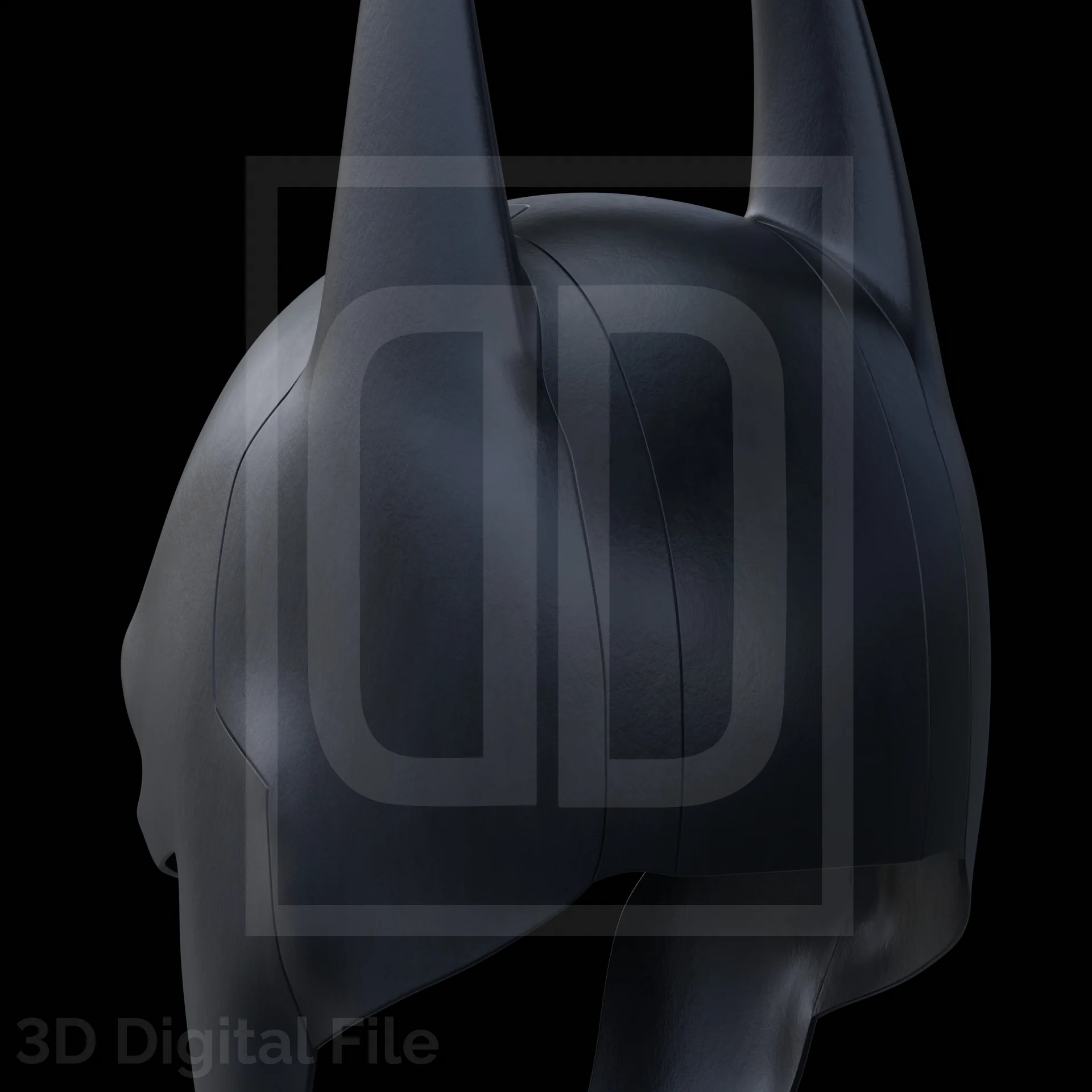 Copy of Detective 7.43 Bat Cowl - AK Game 3D Model - Image 6