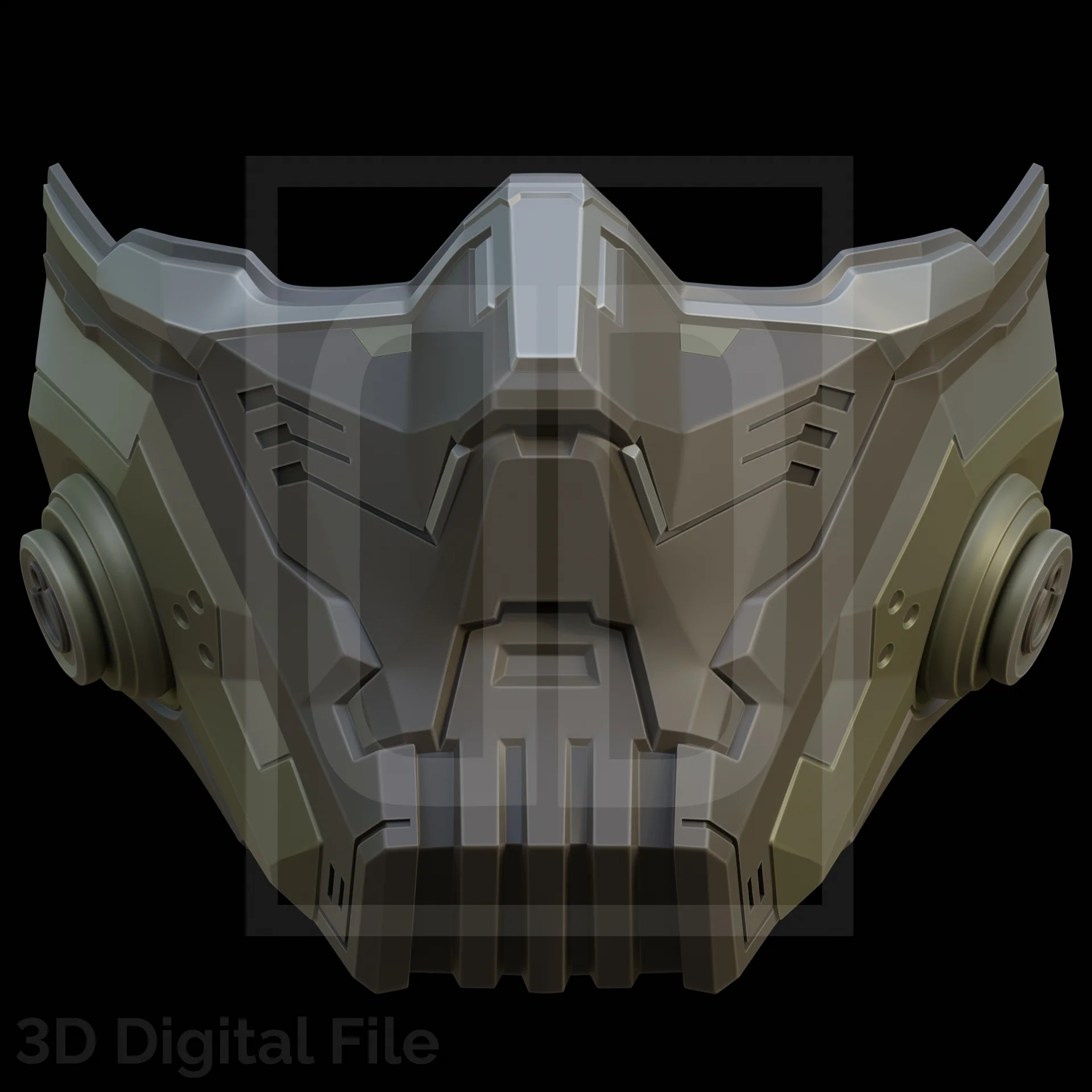 Metal Arm Soldier Mask - MR Game 3D Model - Image 3
