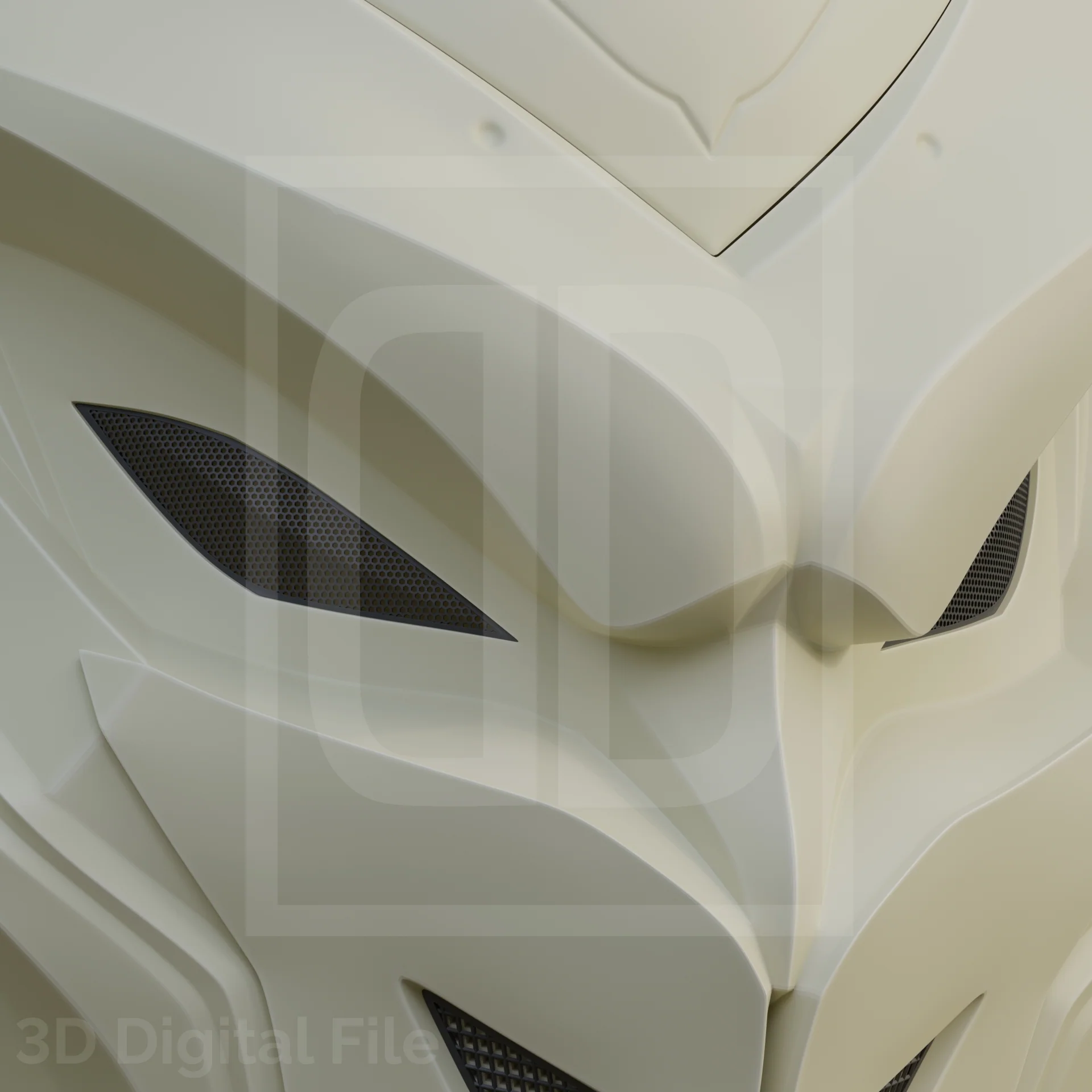 Moon Warrior Mask - MR Game 3d model - Image 10