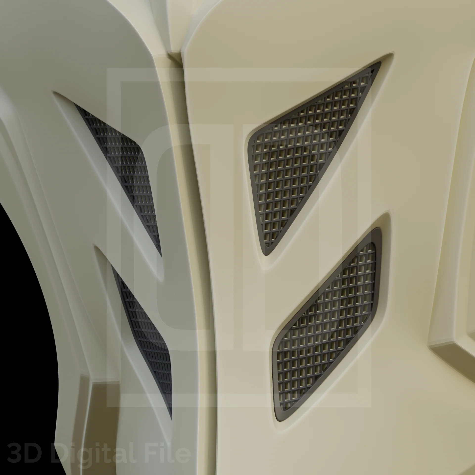 Moon Warrior Mask - MR Game 3d model - Image 11