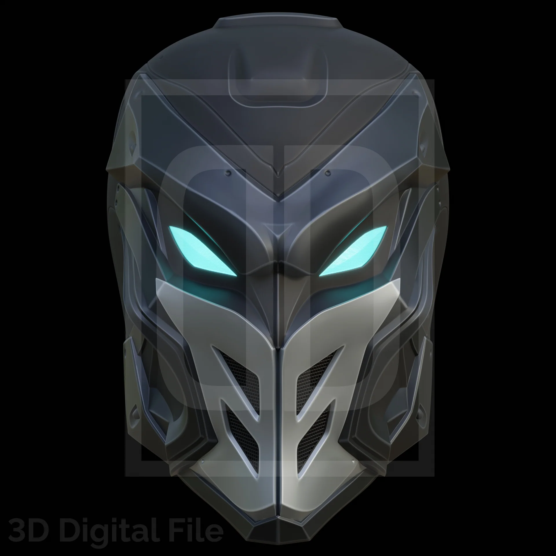 Moon Warrior Mask - MR Game 3d model - Image 3