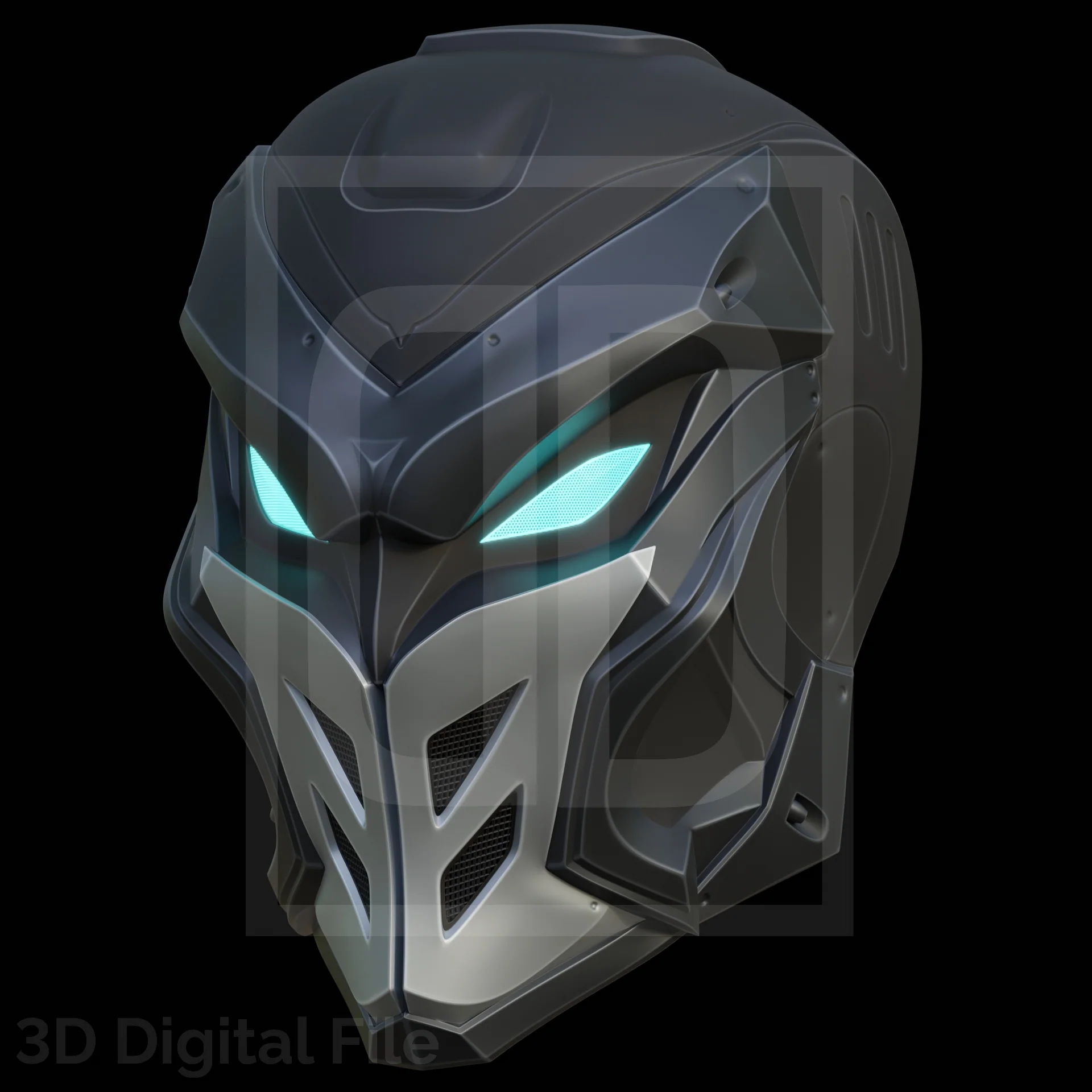 Moon Warrior Mask - MR Game 3d model - Image 4