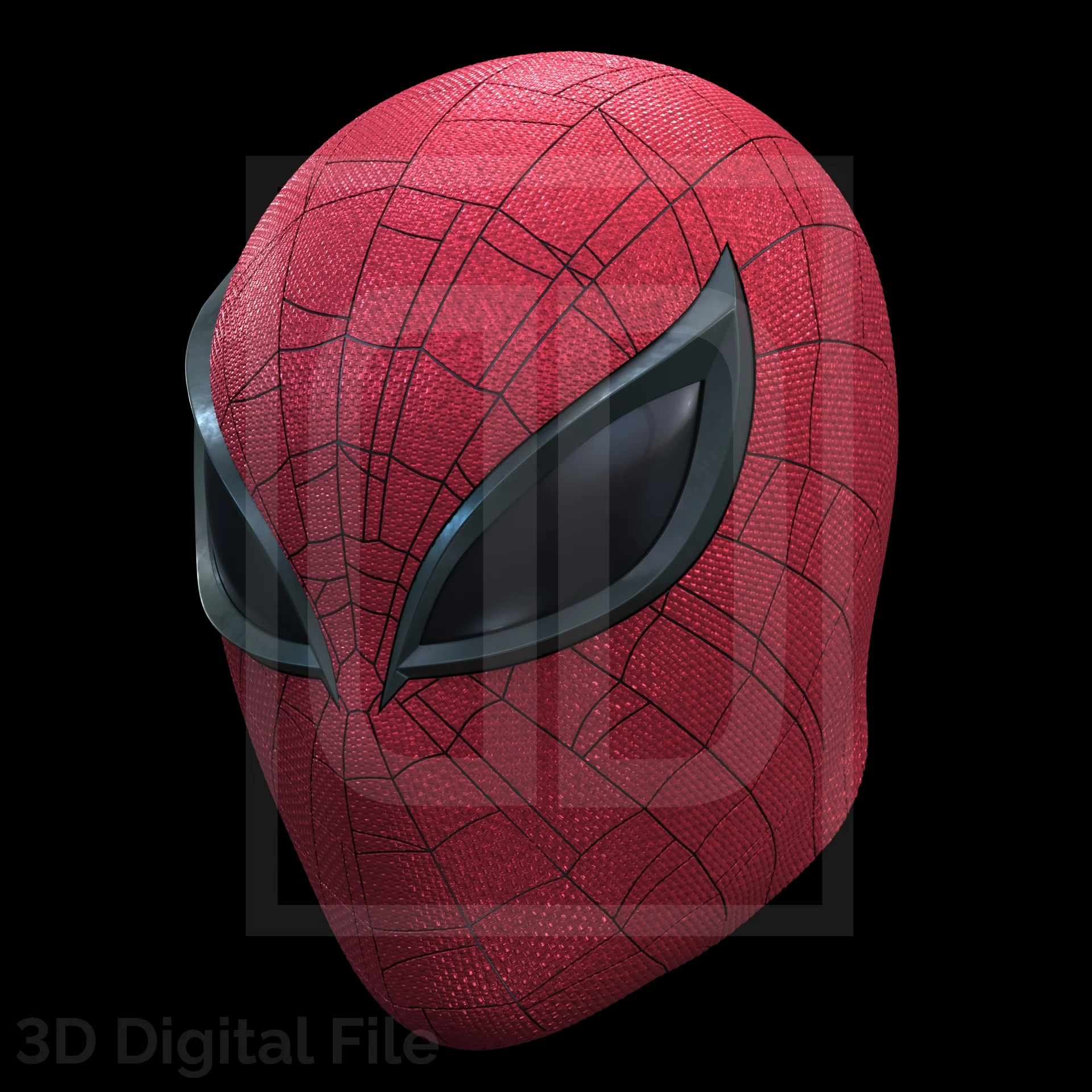 Superior Webslinger Textured Mask - SM2 PS5 3D Model - Image 4