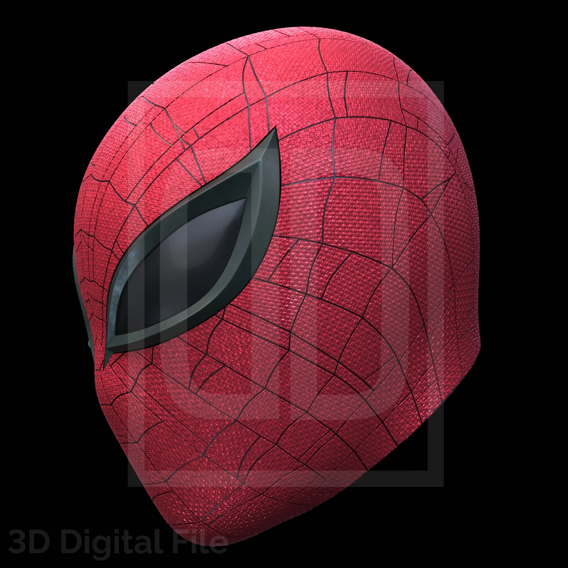 Superior Webslinger Textured Mask - SM2 PS5 3D Model - Image 5