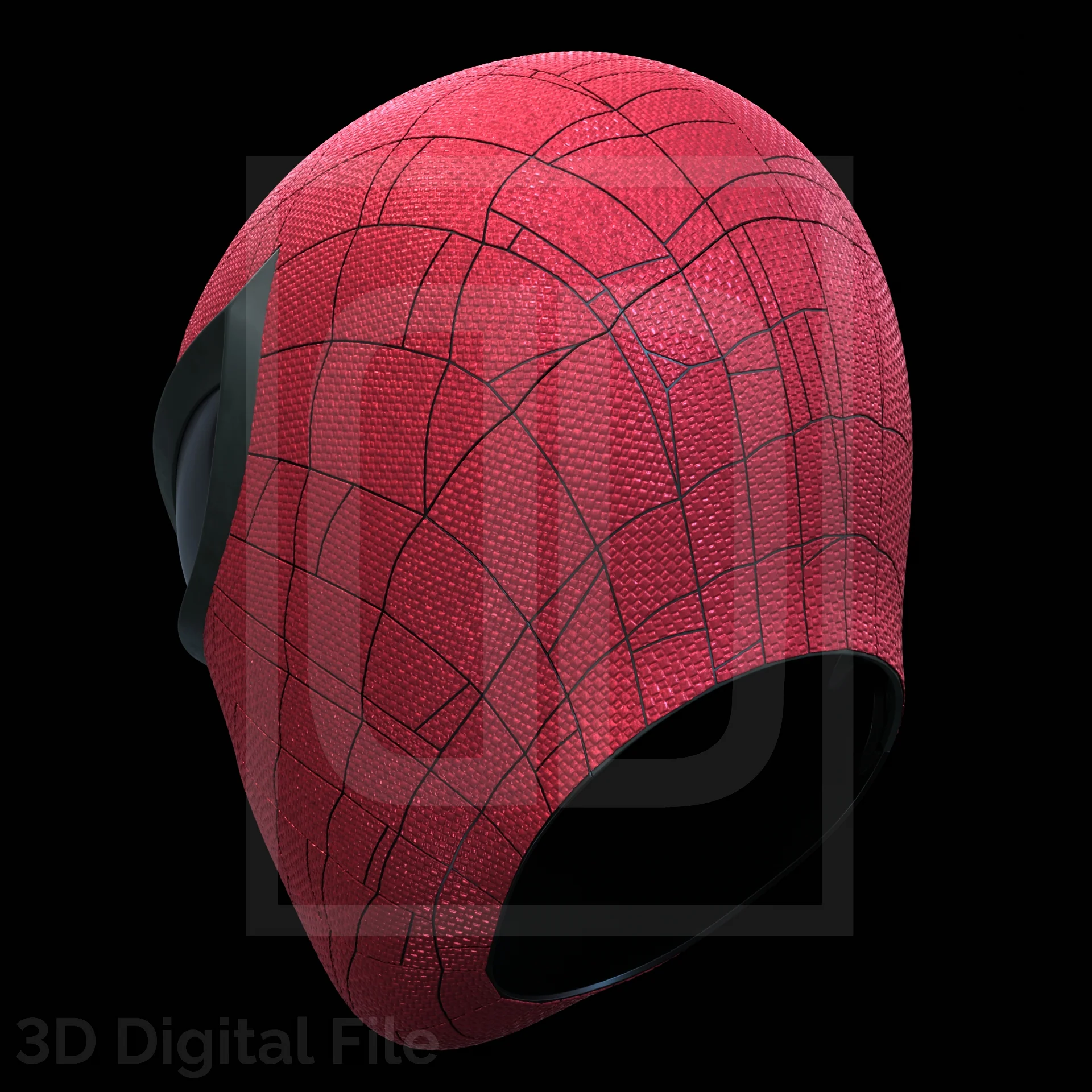 Superior Webslinger Textured Mask - SM2 PS5 3D Model - Image 6