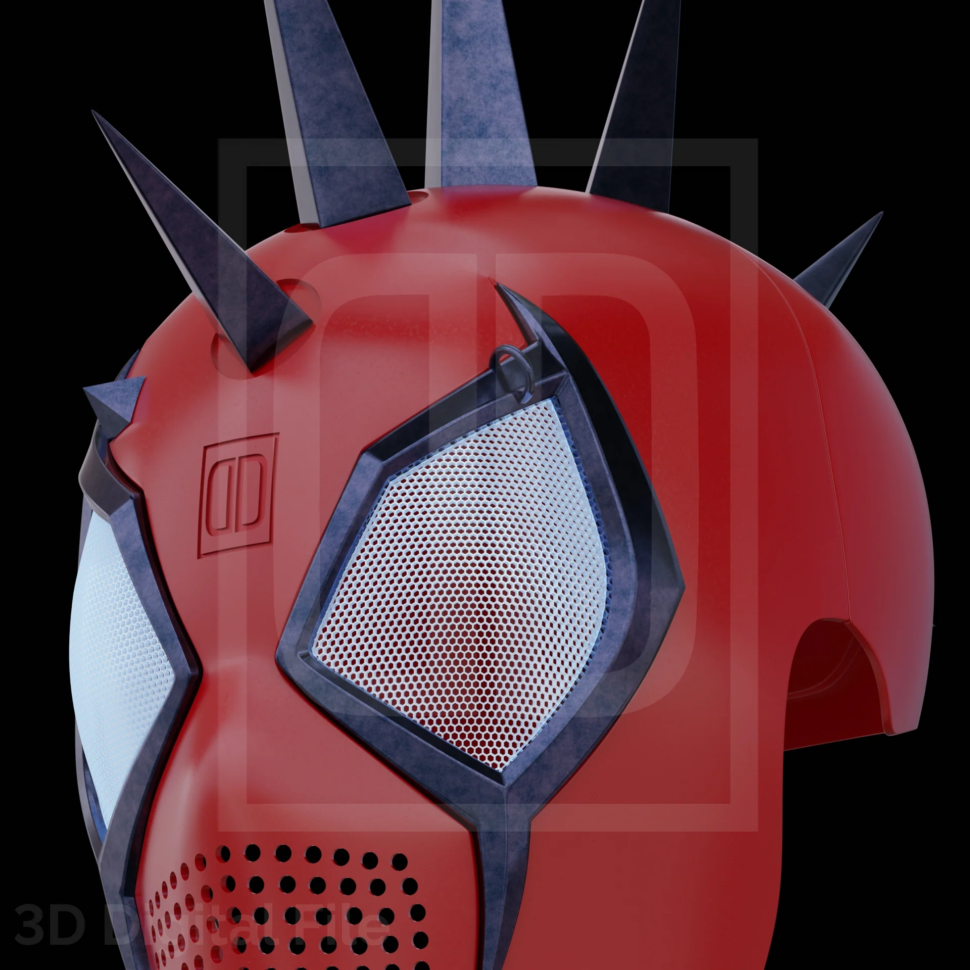 Webslinger Punk Champion Faceshell - 3D Model - Image 10