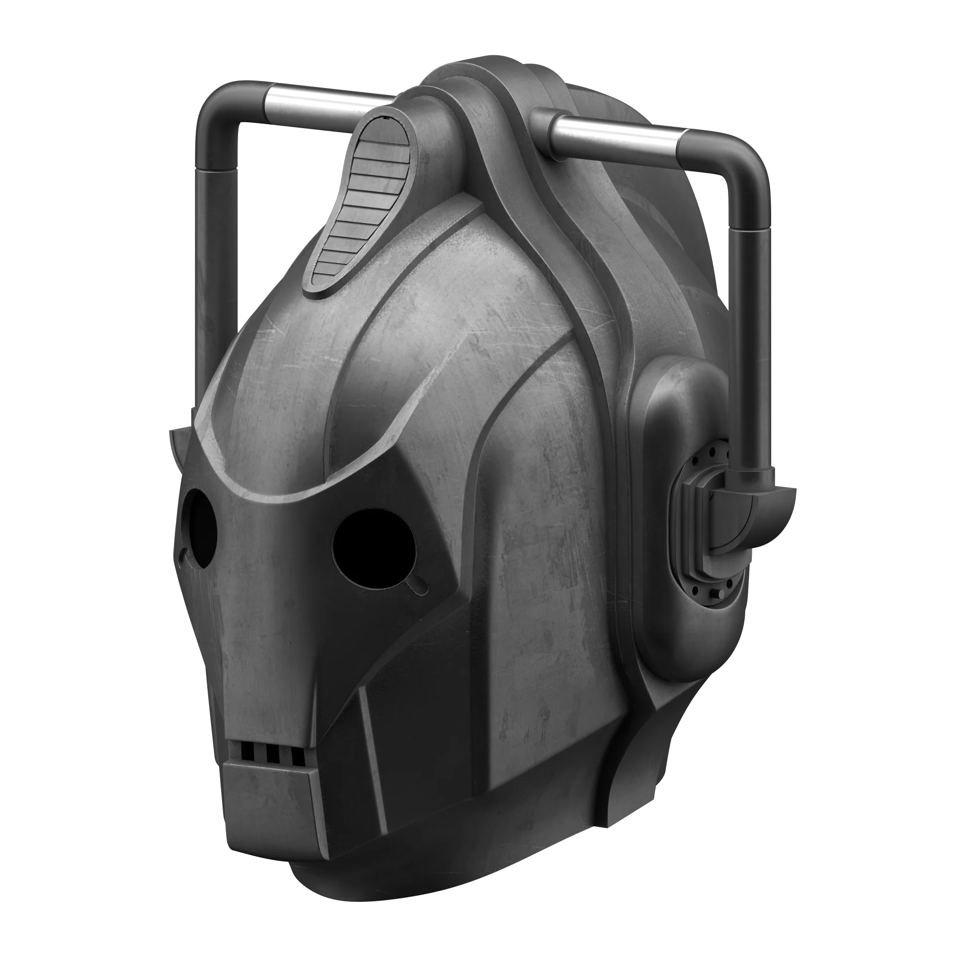 Cyberman Helmet Doctor Who 3D Printable Model - Image 6