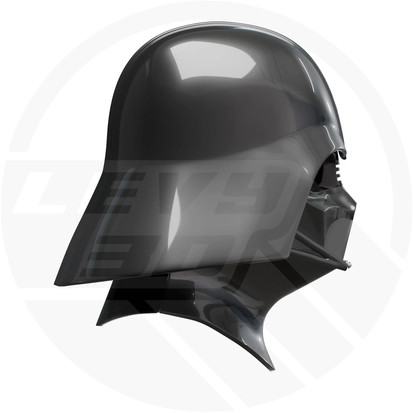 dark space wizard helmet ROTS 3D model - Image 4