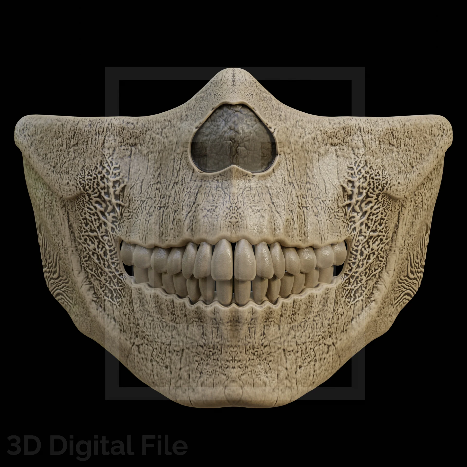 Death Goddess Mask 3D Model - Image 5