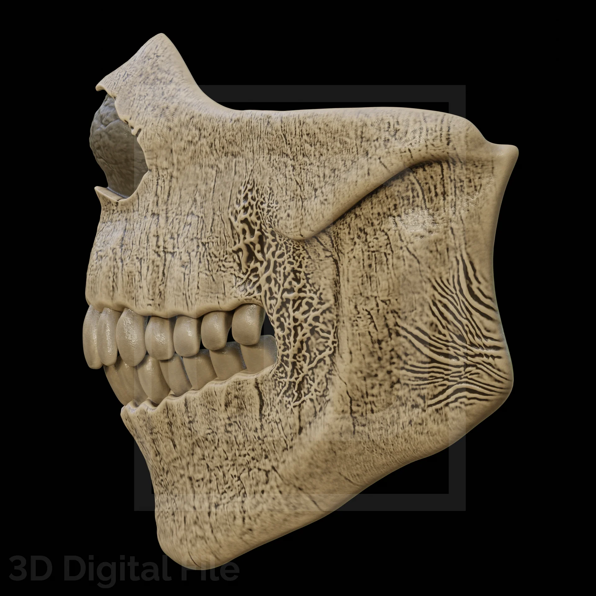 Death Goddess Mask 3D Model - Image 6