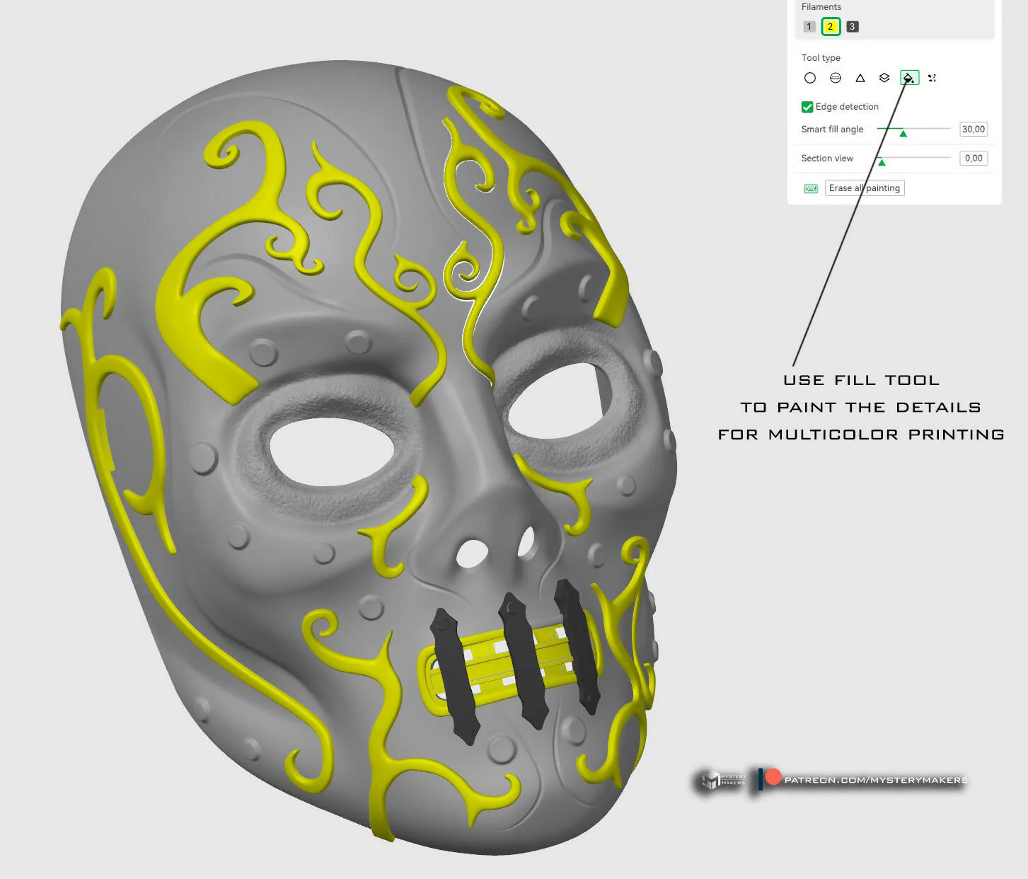 Death mask - Image 3