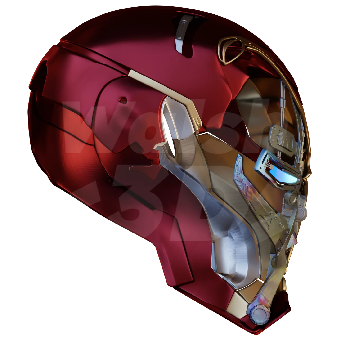 Destroyed Mark 50 3D Print Model - Image 6