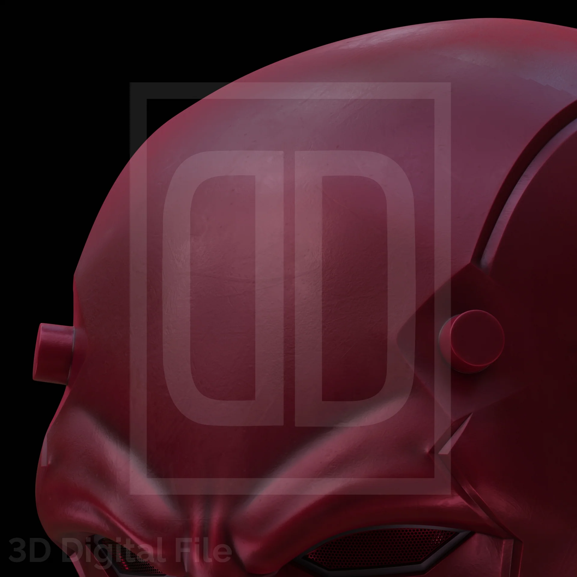 Devil Lawyer Comic Cowl 3D Model - Image 10