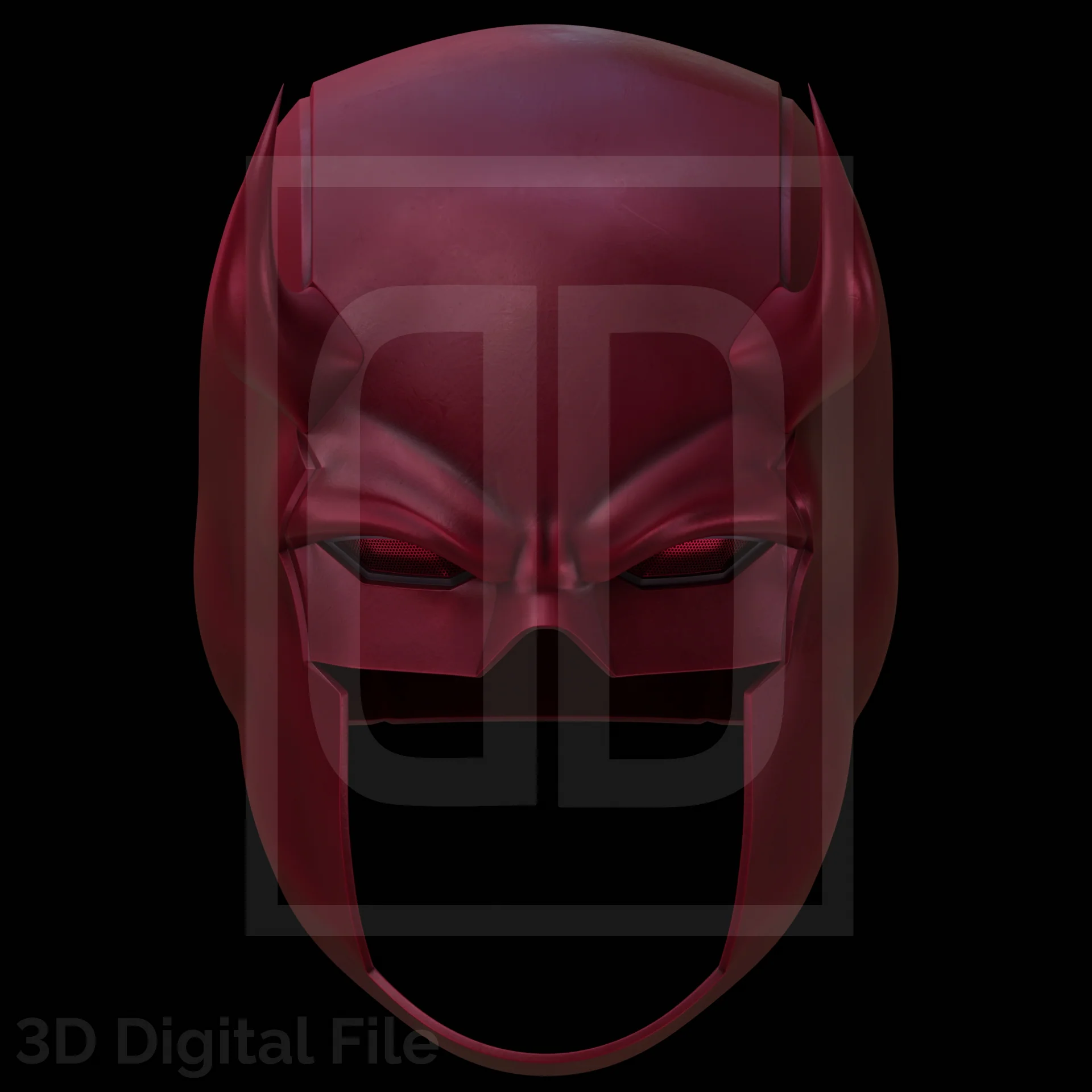Devil Lawyer Comic Cowl 3D Model - Image 6