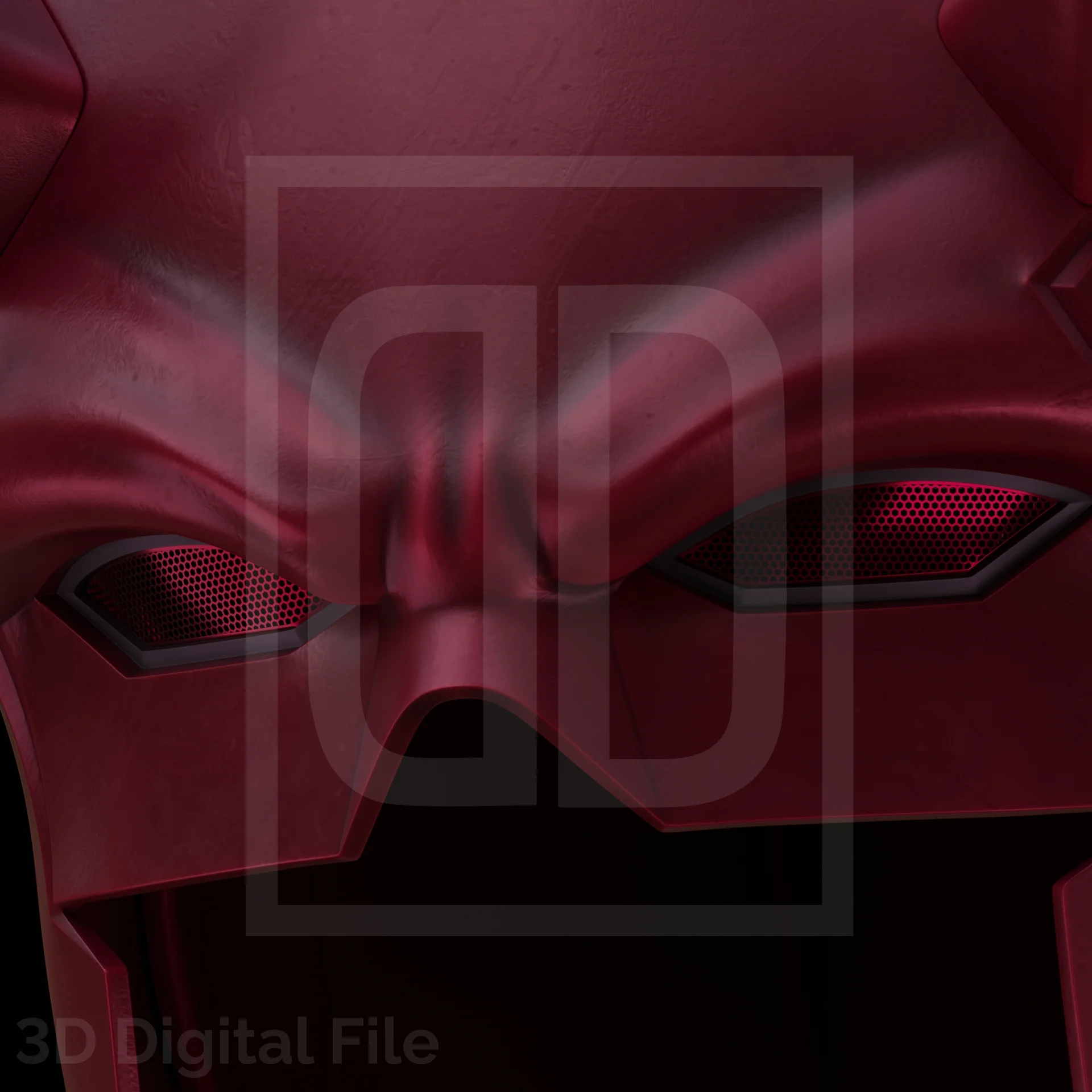 Devil Lawyer Comic Cowl 3D Model - Image 9