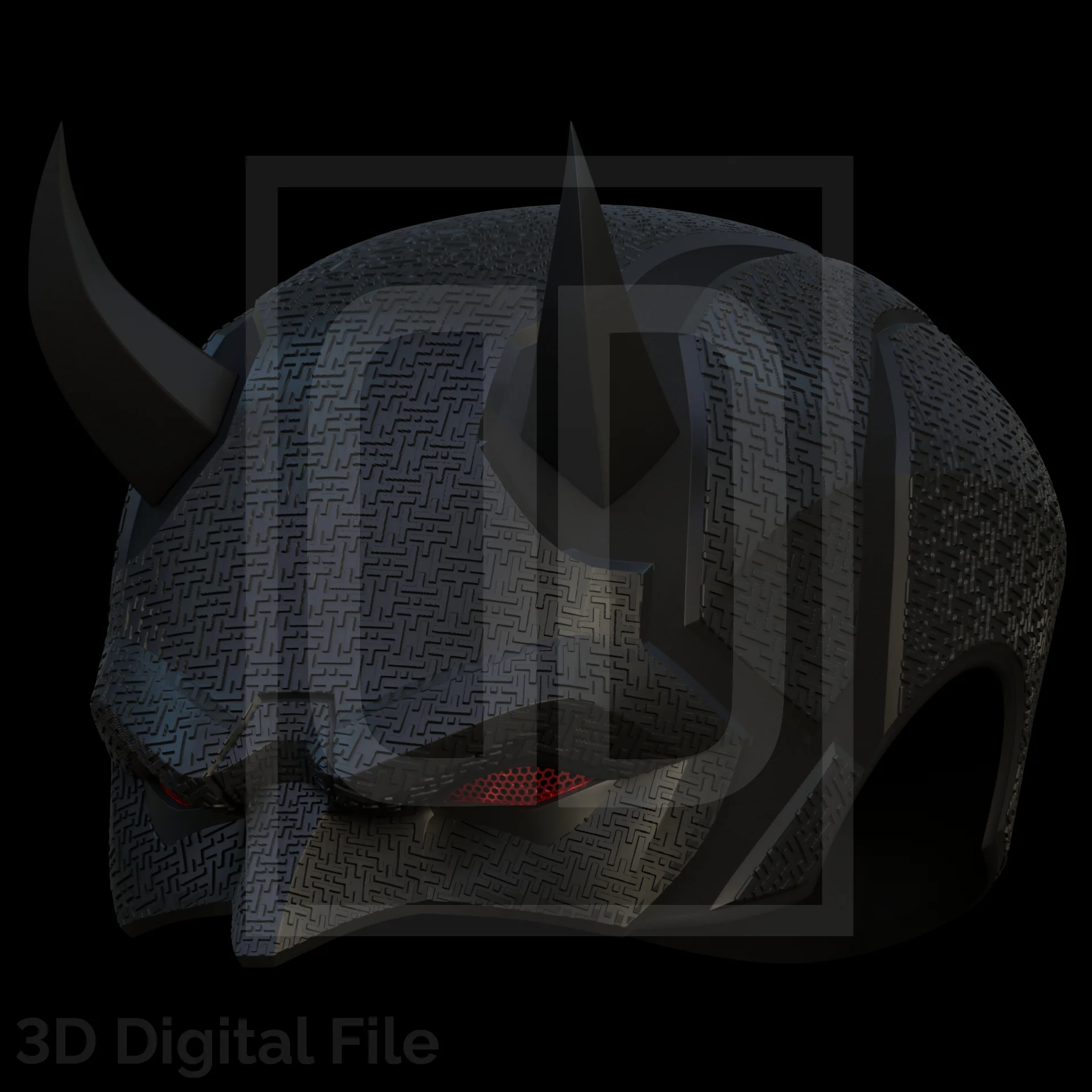 Devil Lawyer Reborn Mask - MR 3D Model - Image 6