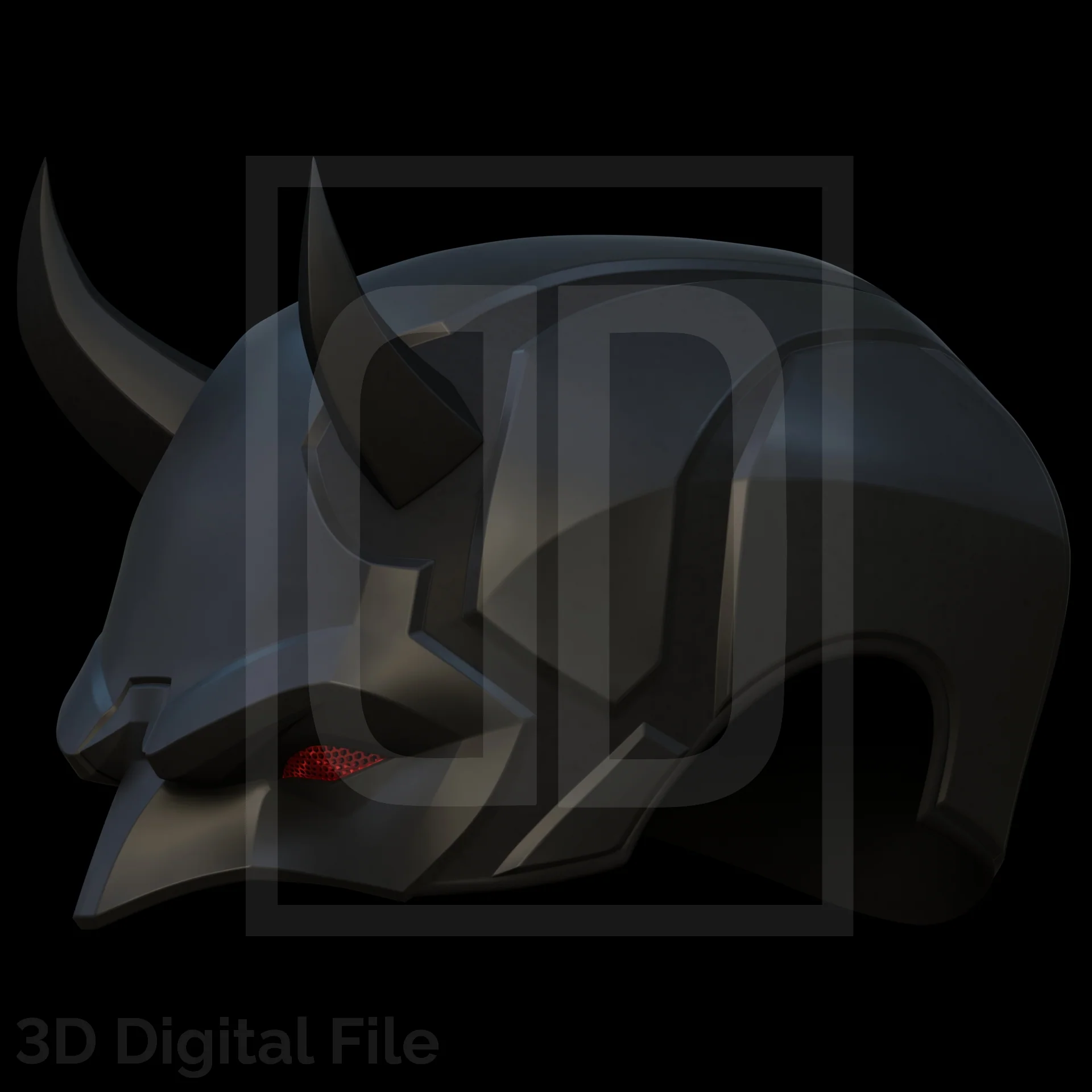 Devil Lawyer Reborn Mask - MR 3D Model - Image 8