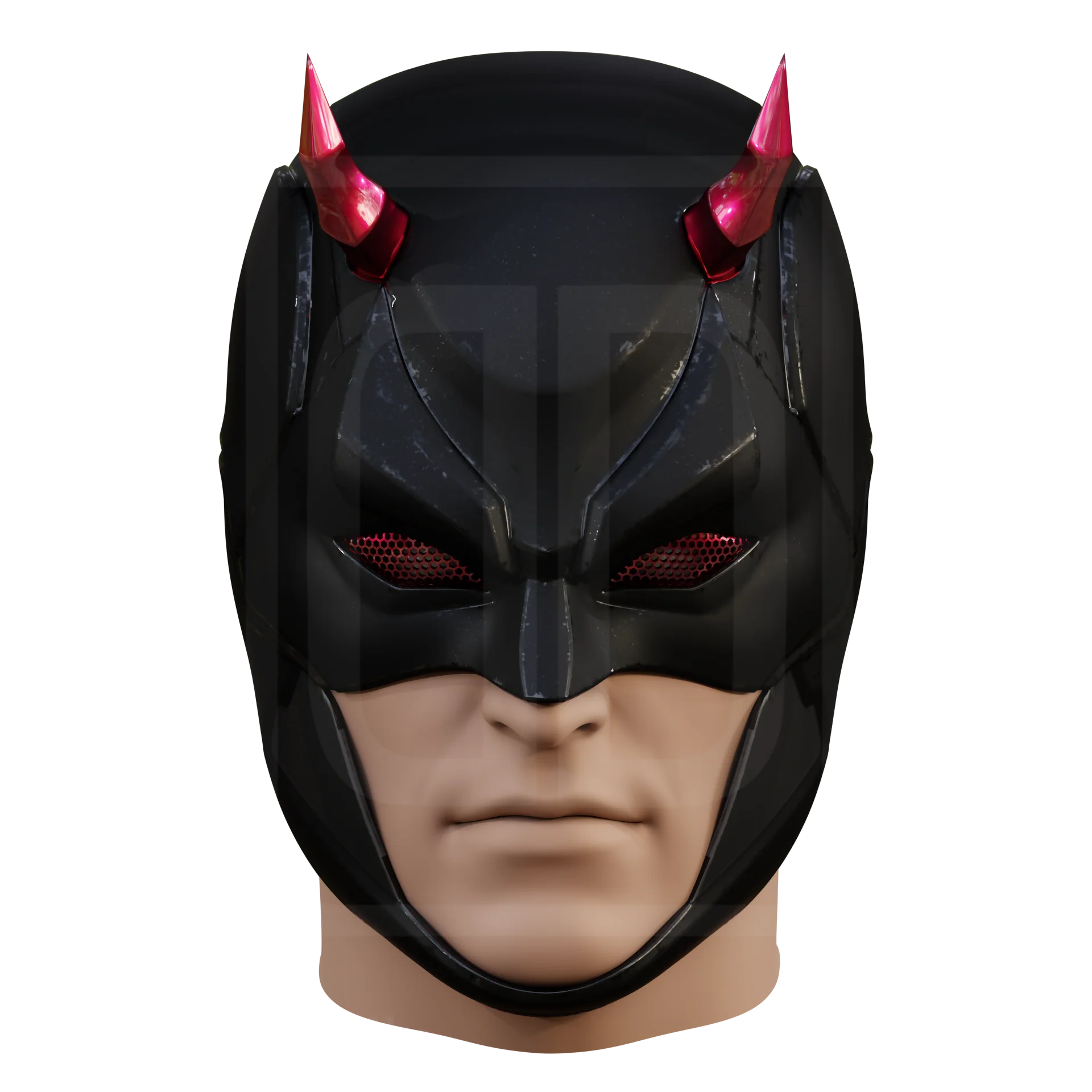 Devil Lawyer Shadow Mask 3D Model