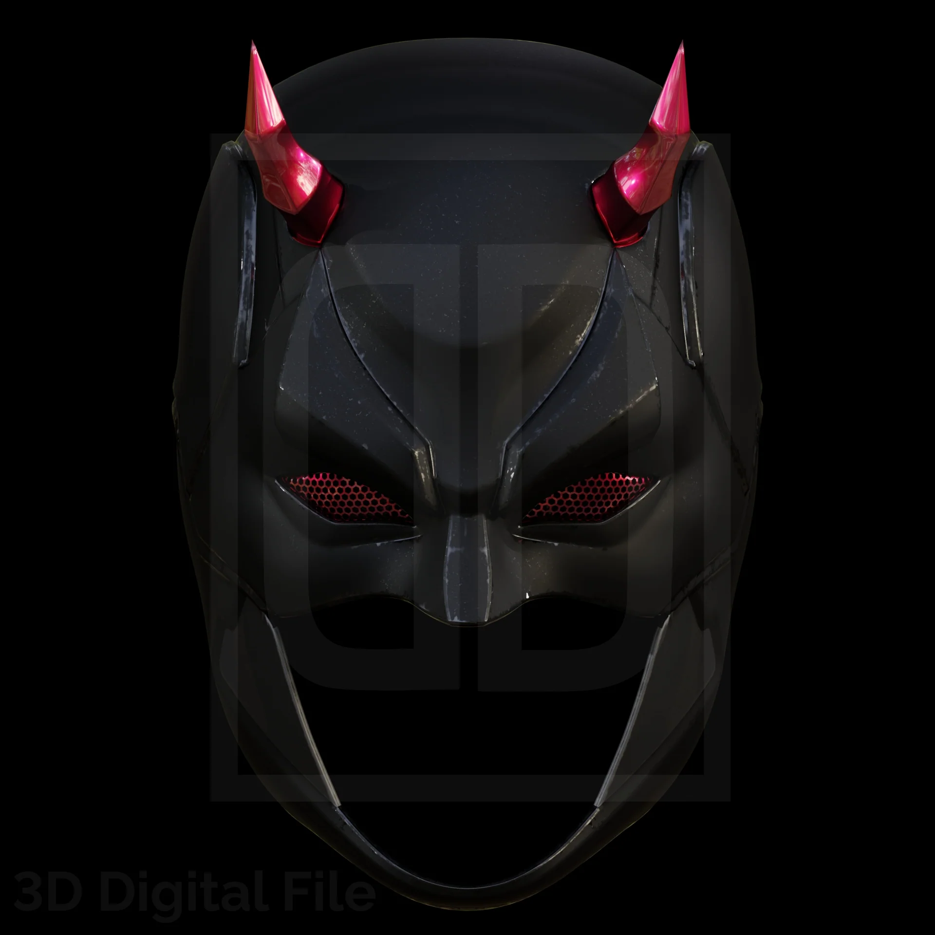Devil Lawyer Shadow Mask 3D Model - Image 3