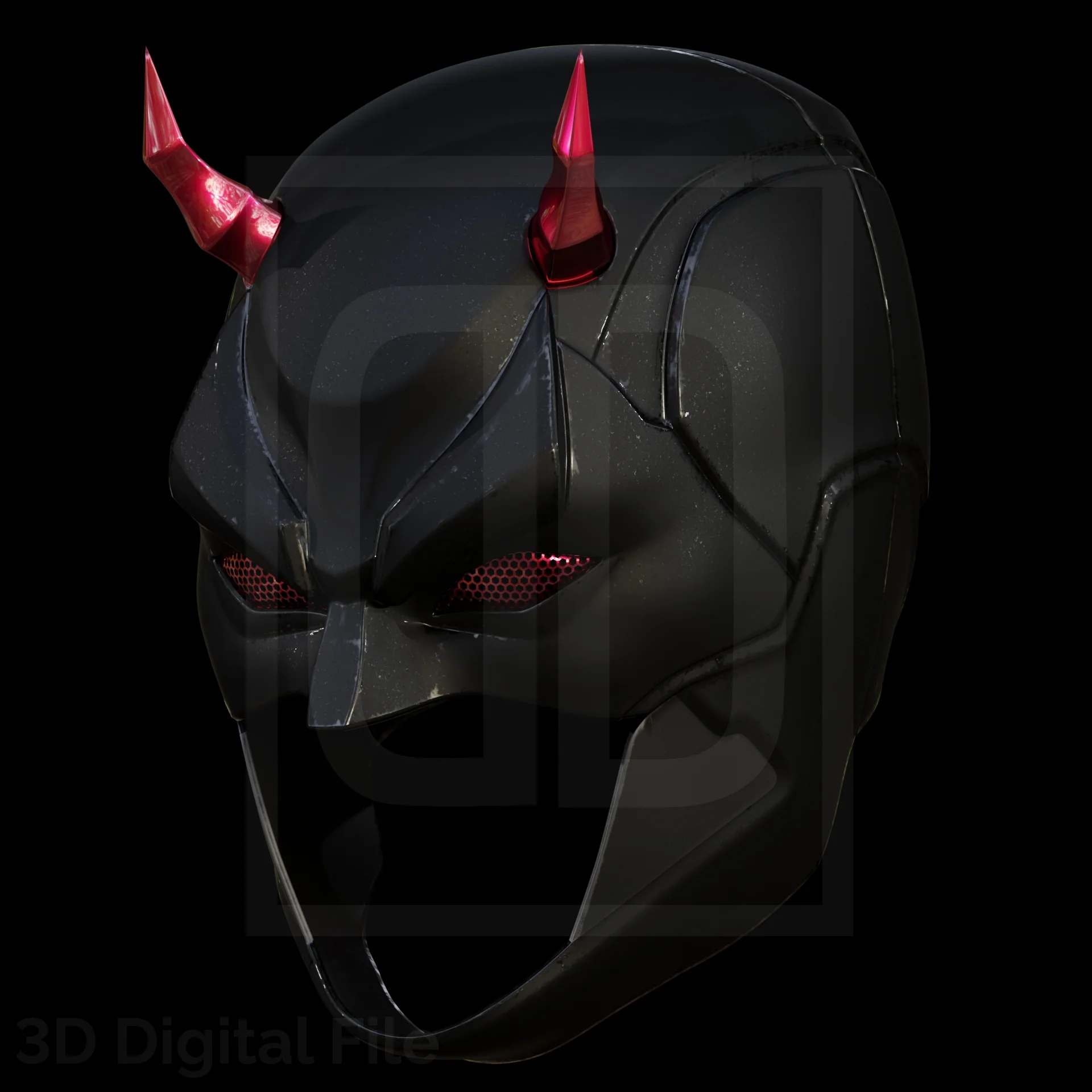 Devil Lawyer Shadow Mask 3D Model - Image 4