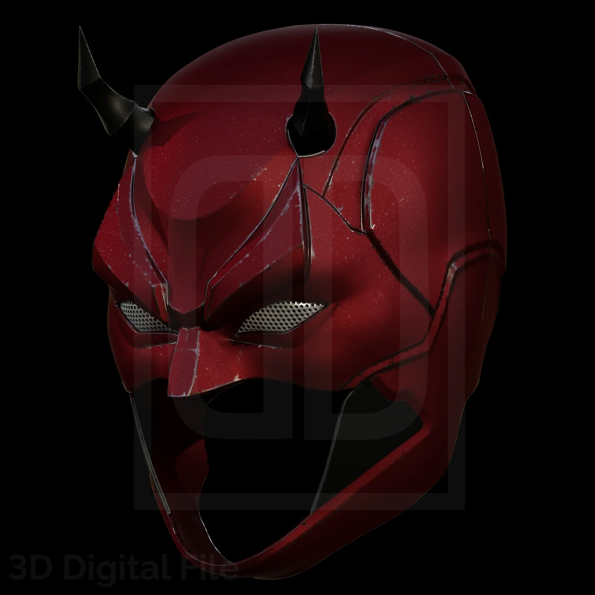 Devil Lawyer Shadow Mask 3D Model - Image 8