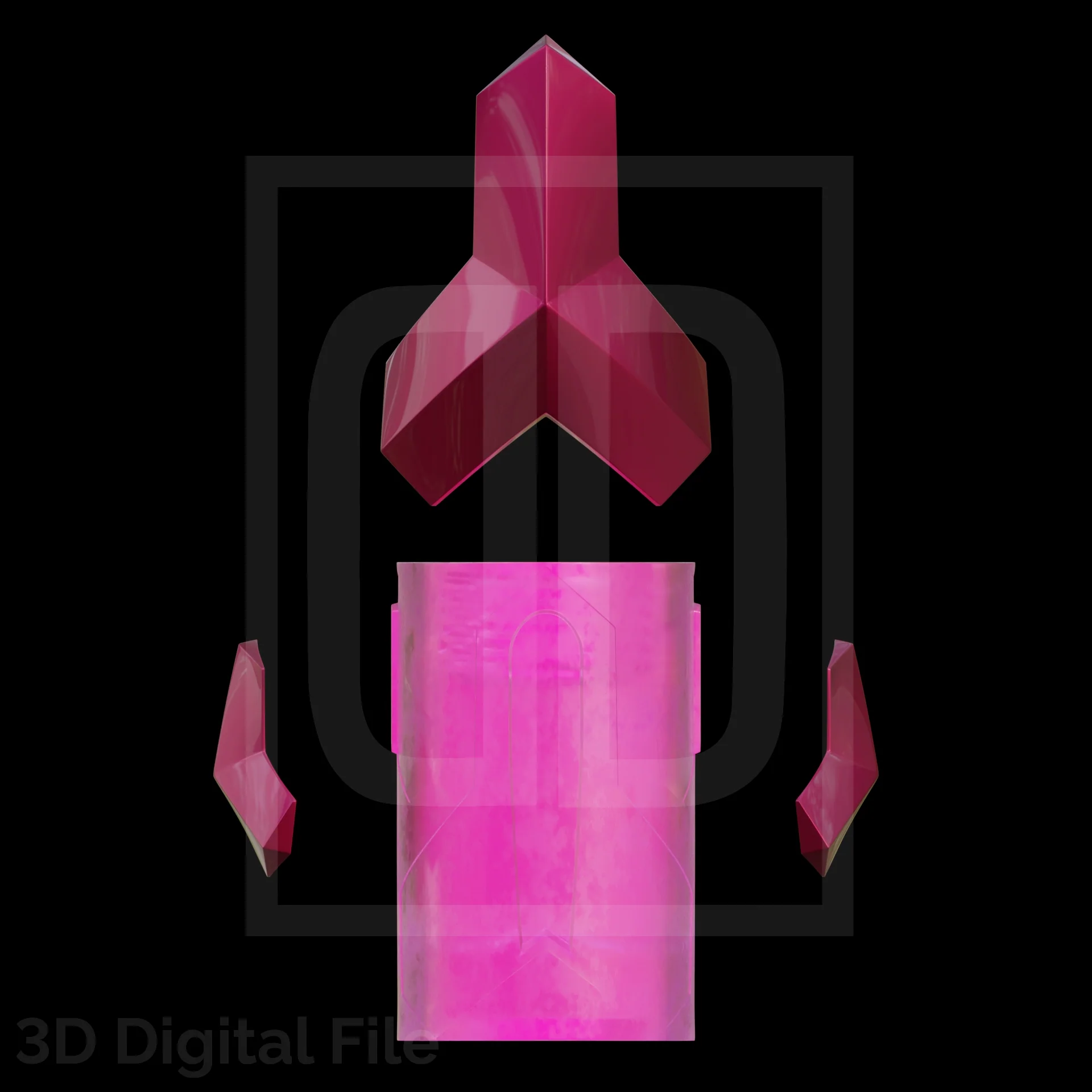 Devil Nunchakus Modular - MR Game 3D Model - Image 6