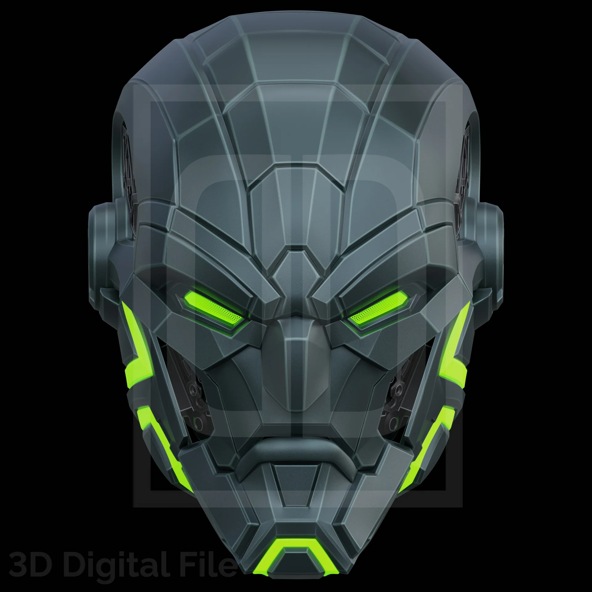 Doom 2099 Helmet - Marvel Rivals 3D model - Image 4